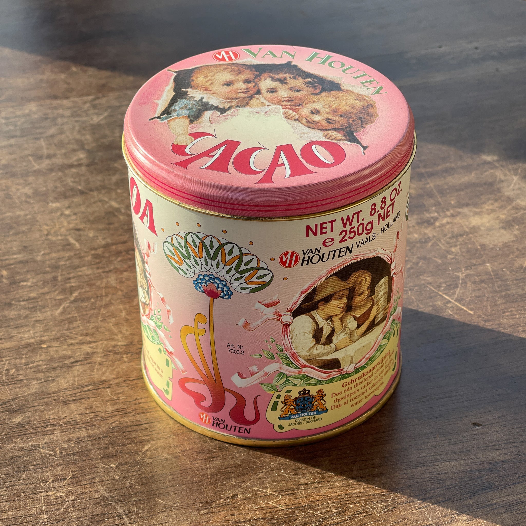 Van Houten Cacao Blik - The Collectionist