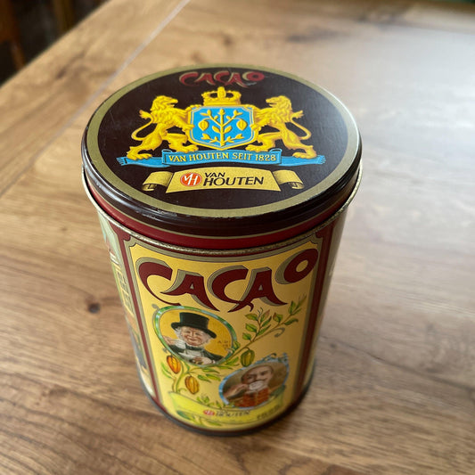 Van Houten Cacao blik - Bamestra Curiosa