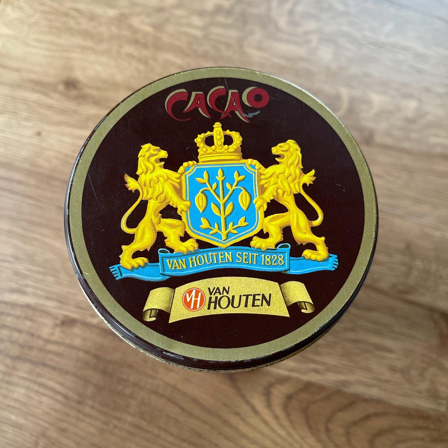 Van Houten Cacao blik - Bamestra Curiosa