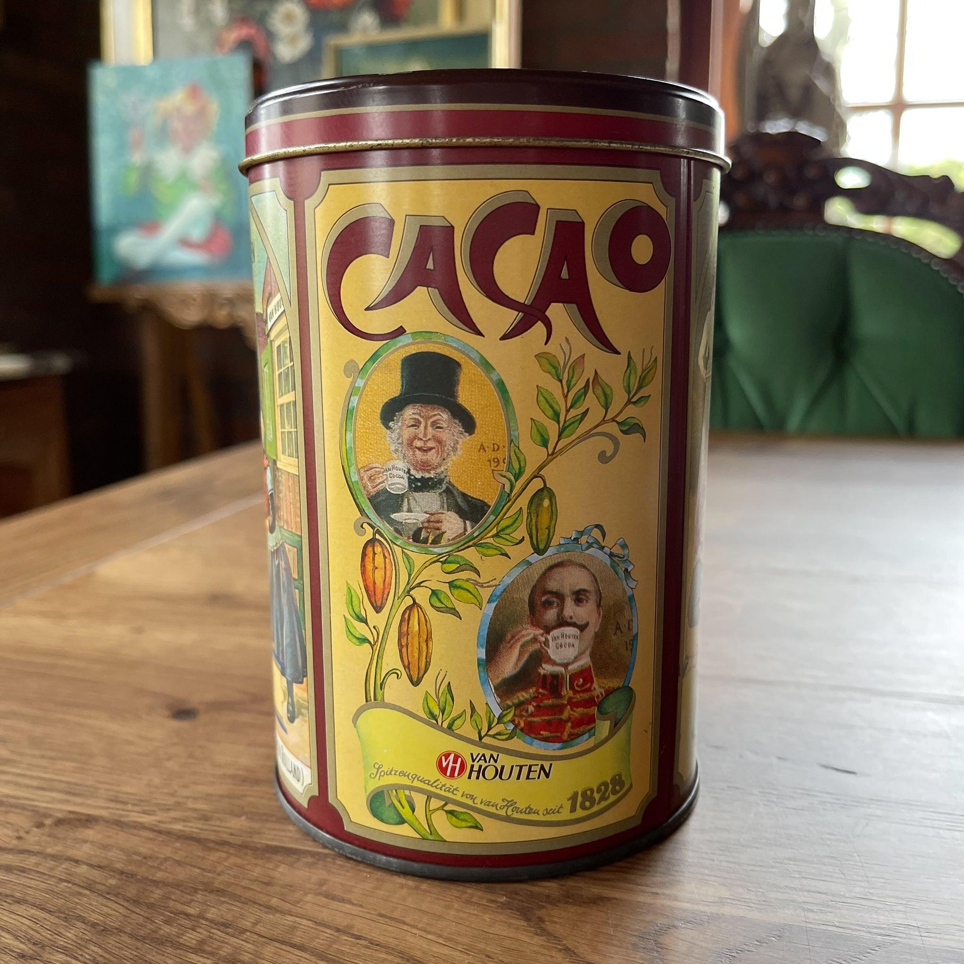 Van Houten Cacao blik - Bamestra Curiosa