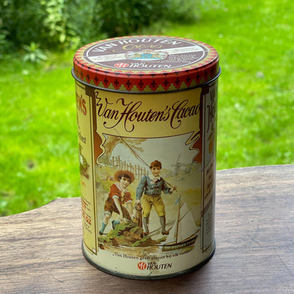 Van Houten's Cacao blik - Bamestra Curiosa