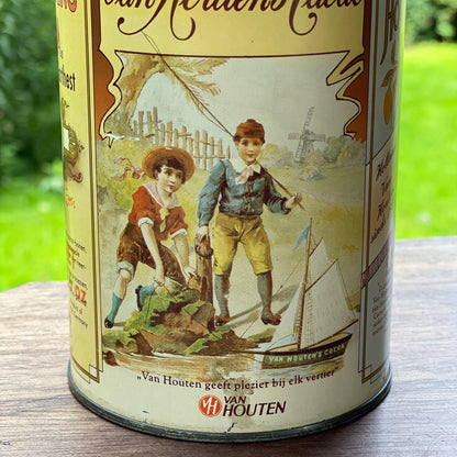 Van Houten's Cacao blik - Bamestra Curiosa
