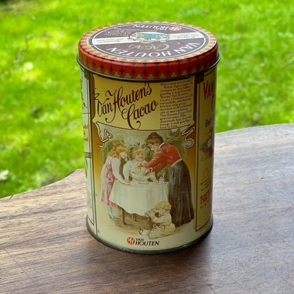 Van Houten's Cacao blik - Bamestra Curiosa