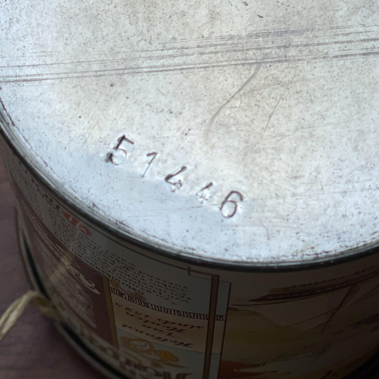 Van Houten's Cacao blik - Bamestra Curiosa