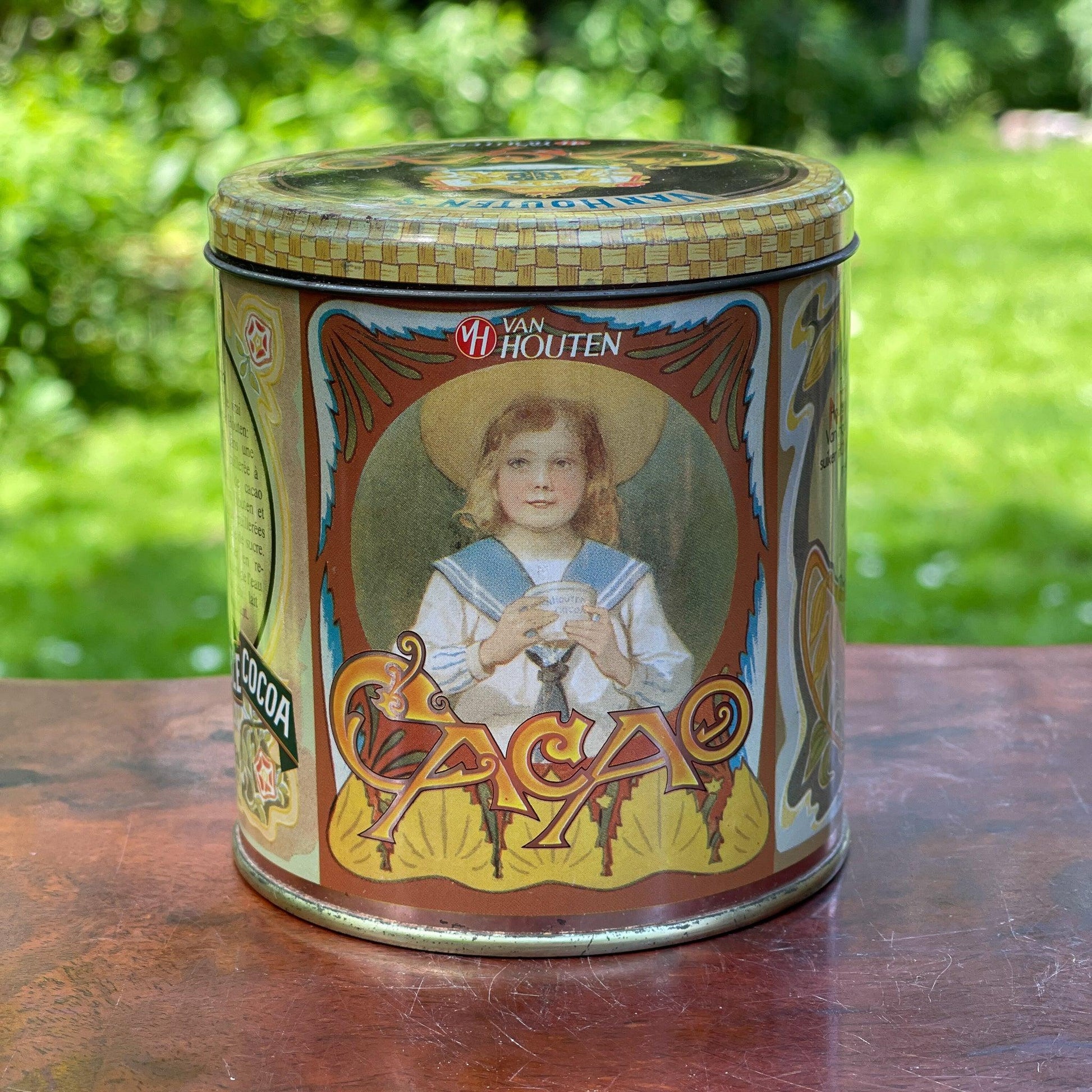 Van Houten's Cocoa blik (ongeopend) - Bamestra Curiosa
