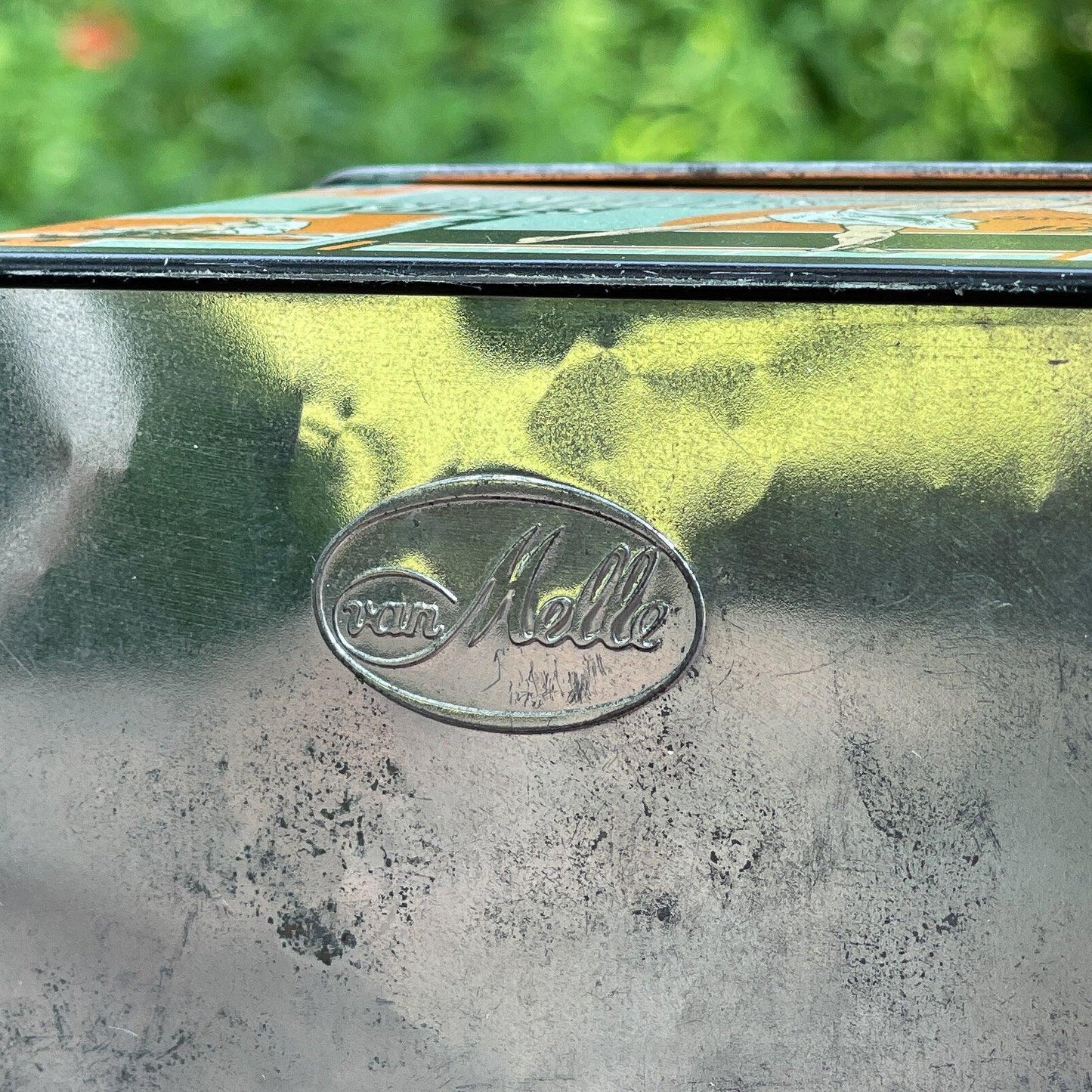 Van Melle's Olympische Spelen Toffee blik - Bamestra Curiosa