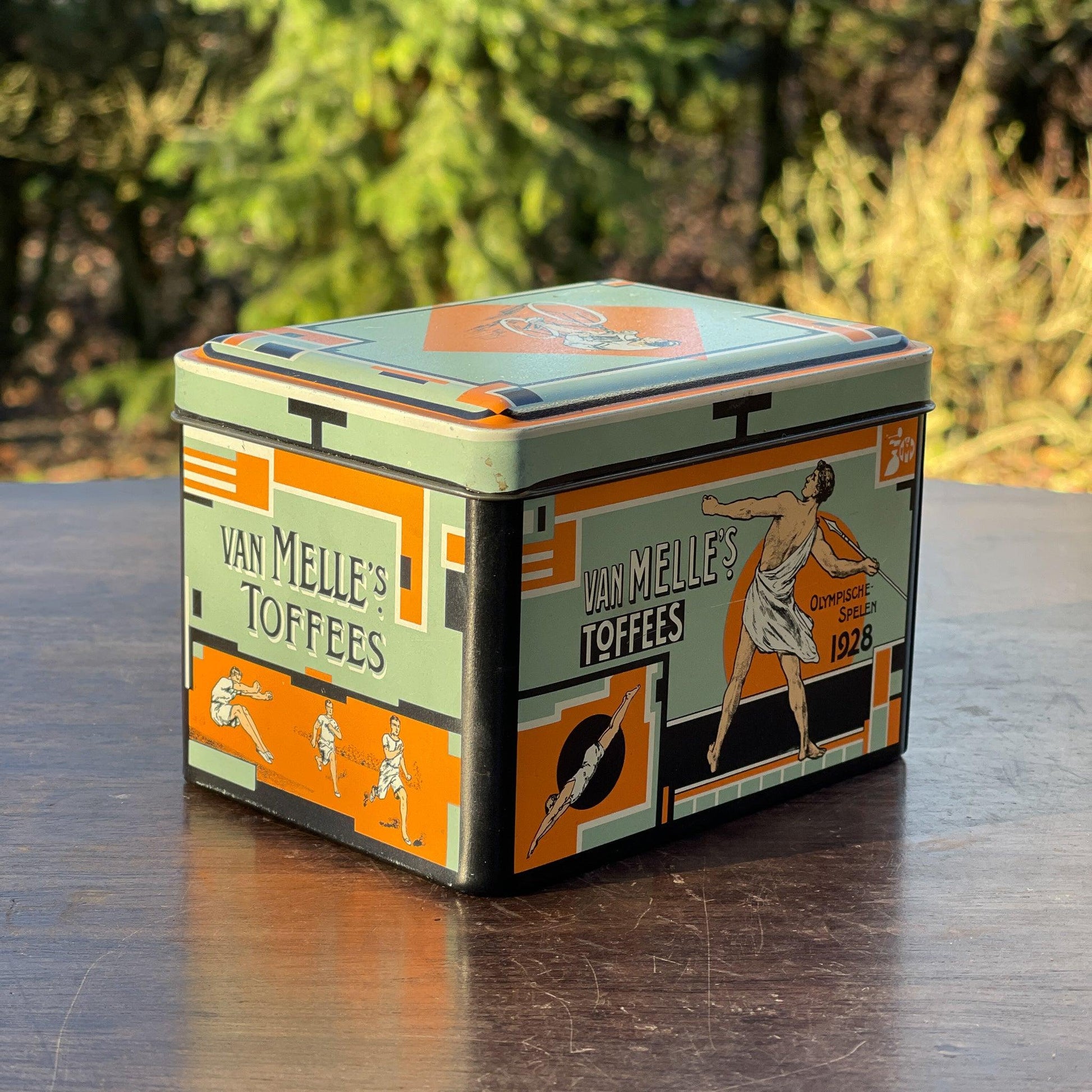 Van Melle's Olympische Spelen Toffee blik - The Collectionist