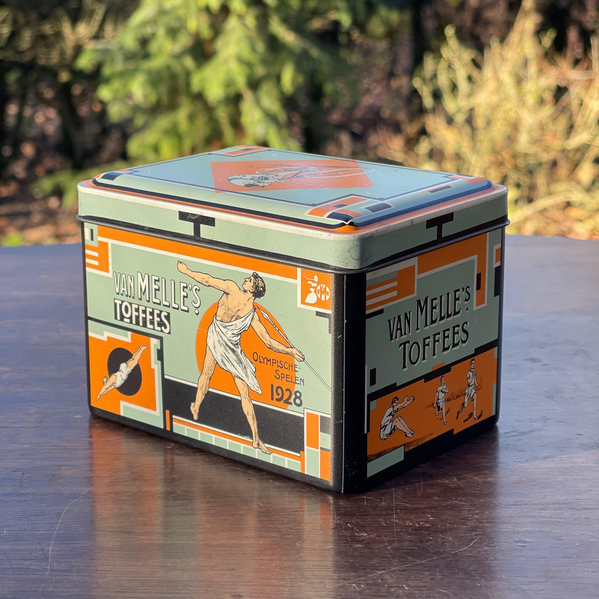 Van Melle's Olympische Spelen Toffee blik - The Collectionist