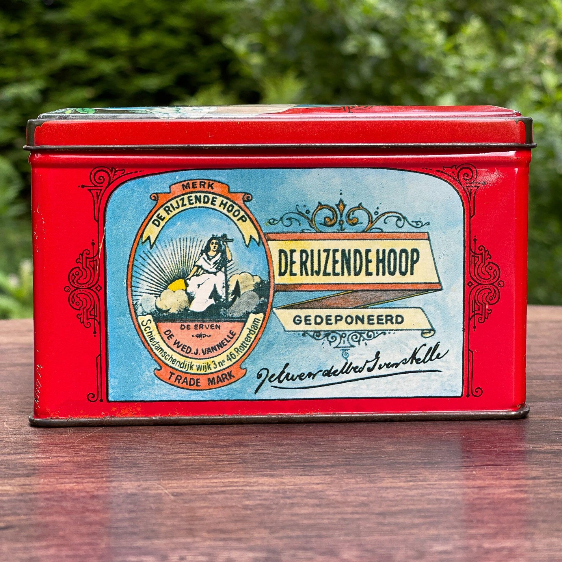 Van Nelle's Koffie / Thee blik - Bamestra Curiosa