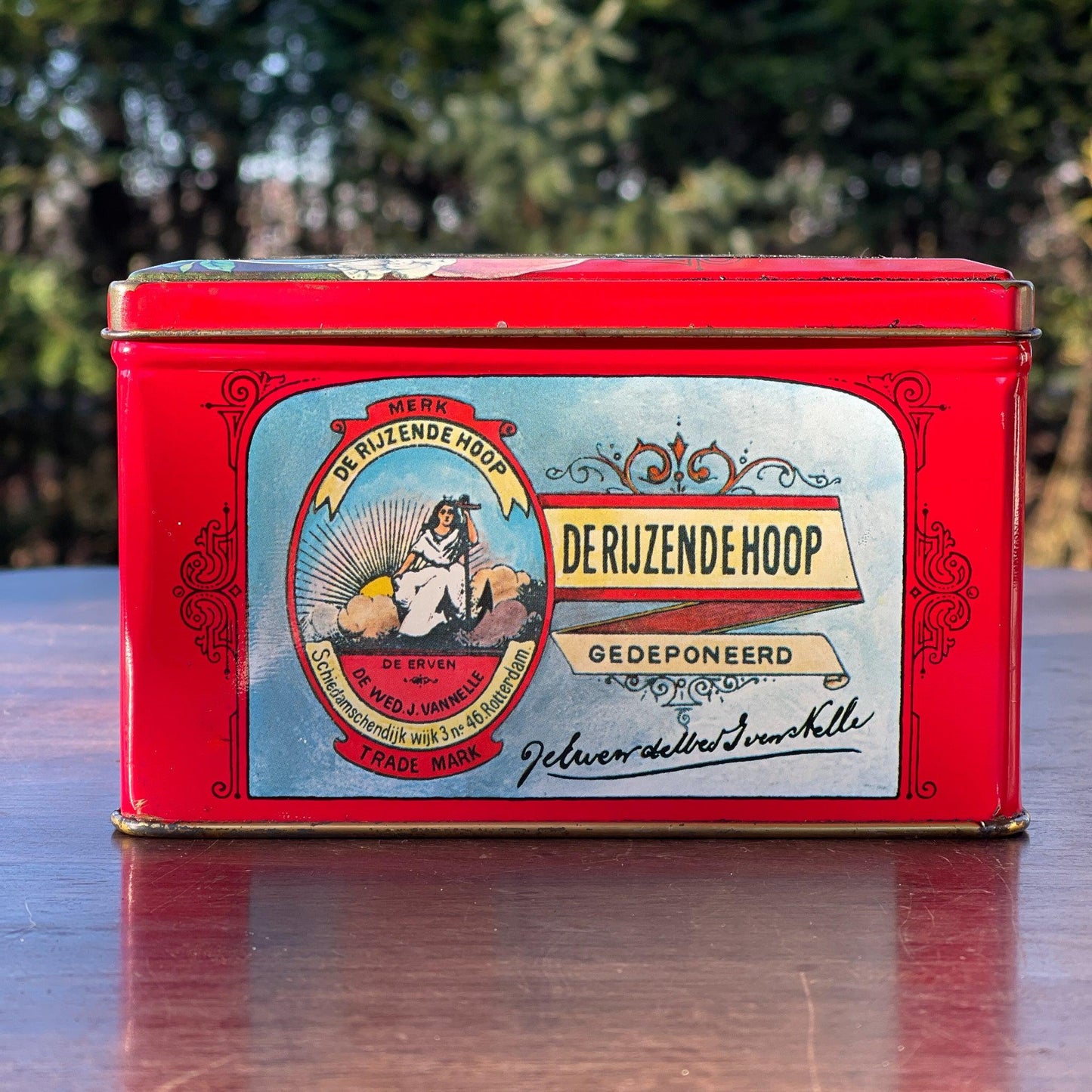 Van Nelle's Koffie / Thee blik - Bamestra Curiosa
