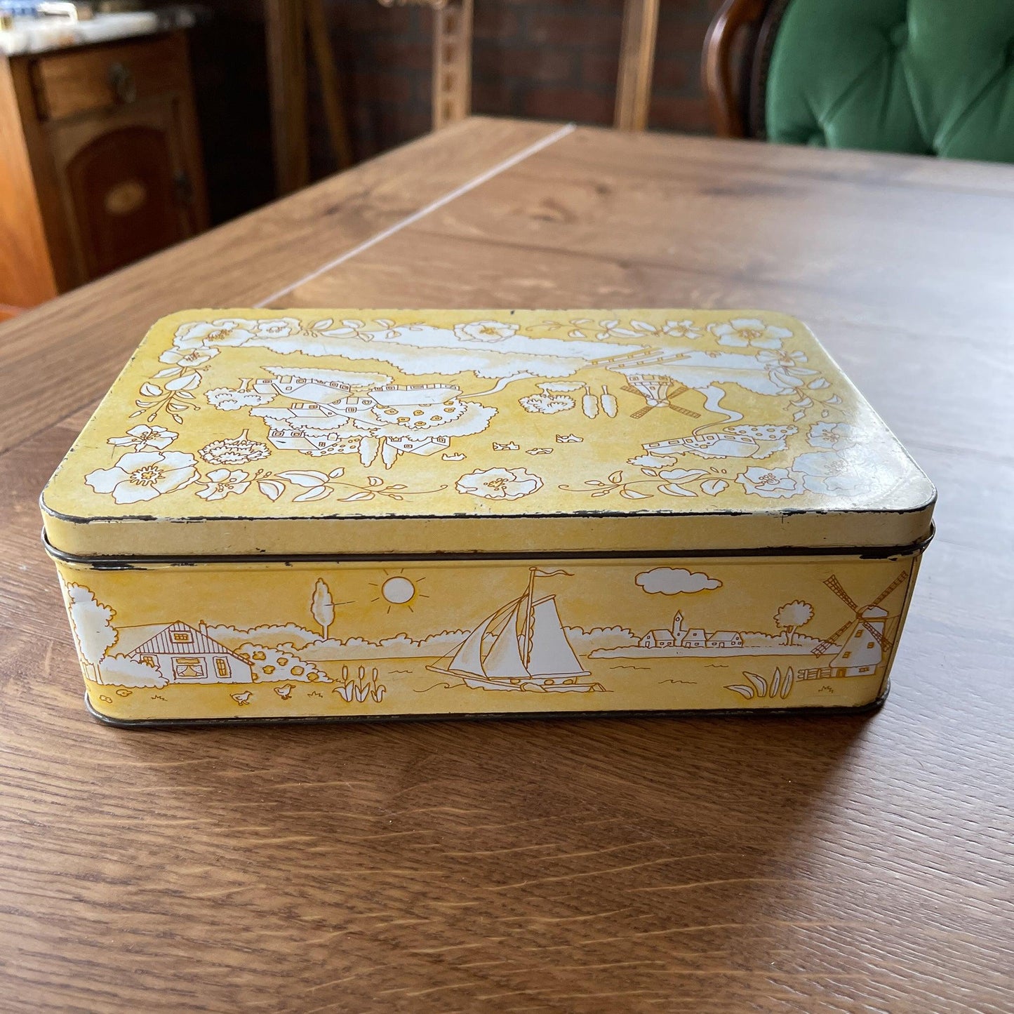 Verkade koektrommel met hollands tafereel - The Collectionist