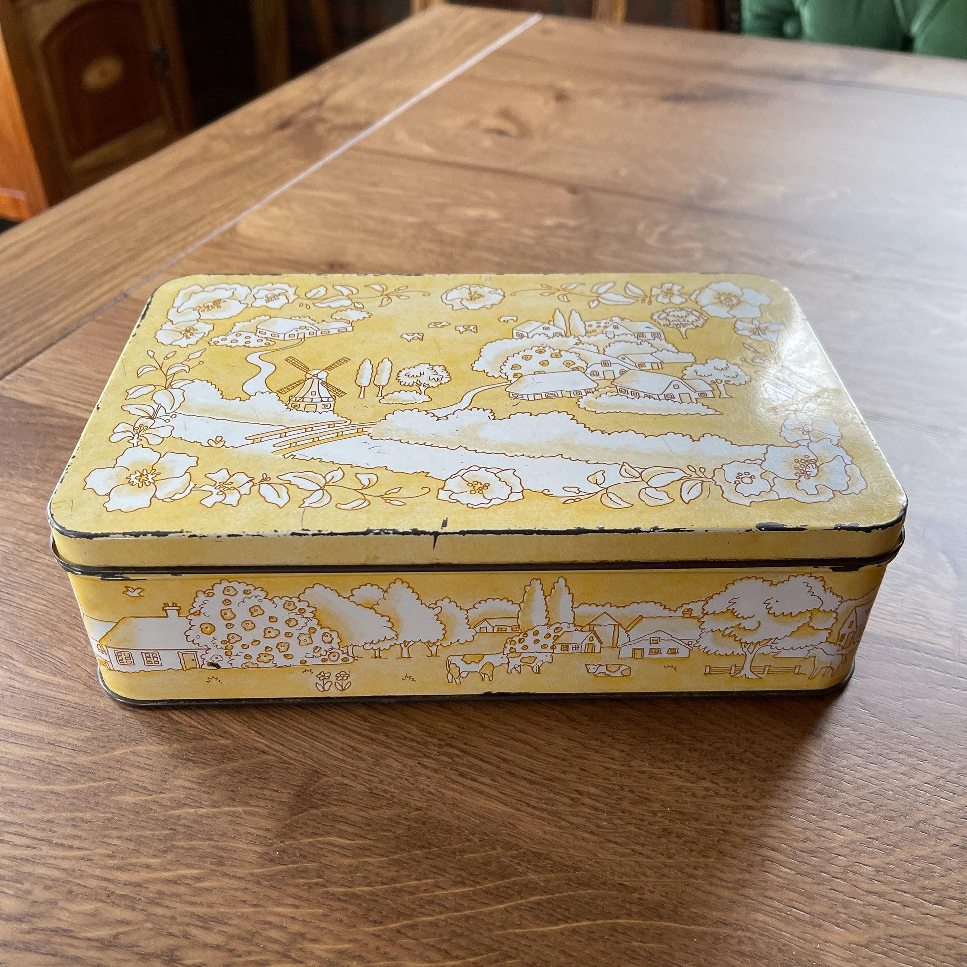 Verkade koektrommel met hollands tafereel - The Collectionist