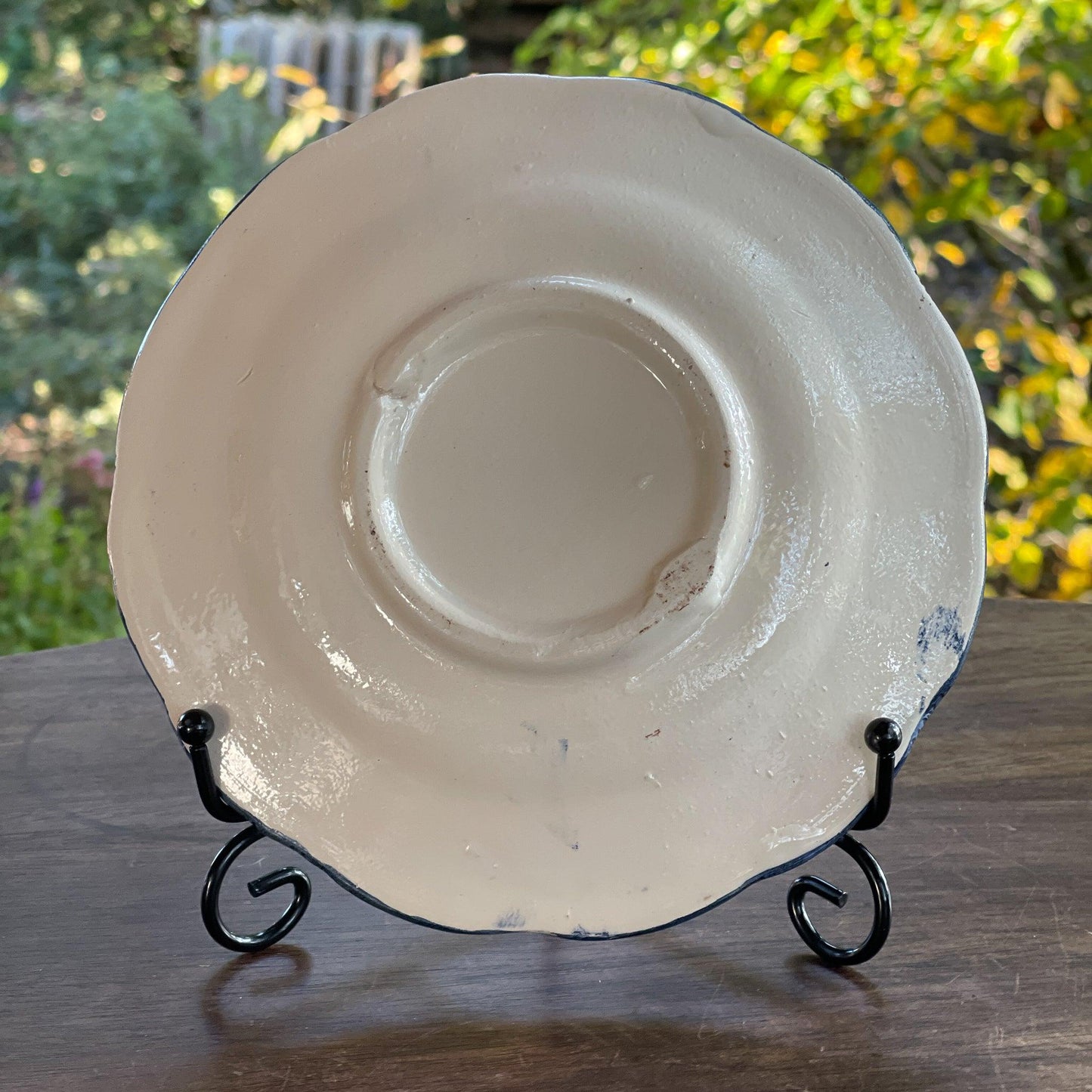 Vier antieke Oud Hollandse wandborden - Bamestra Curiosa