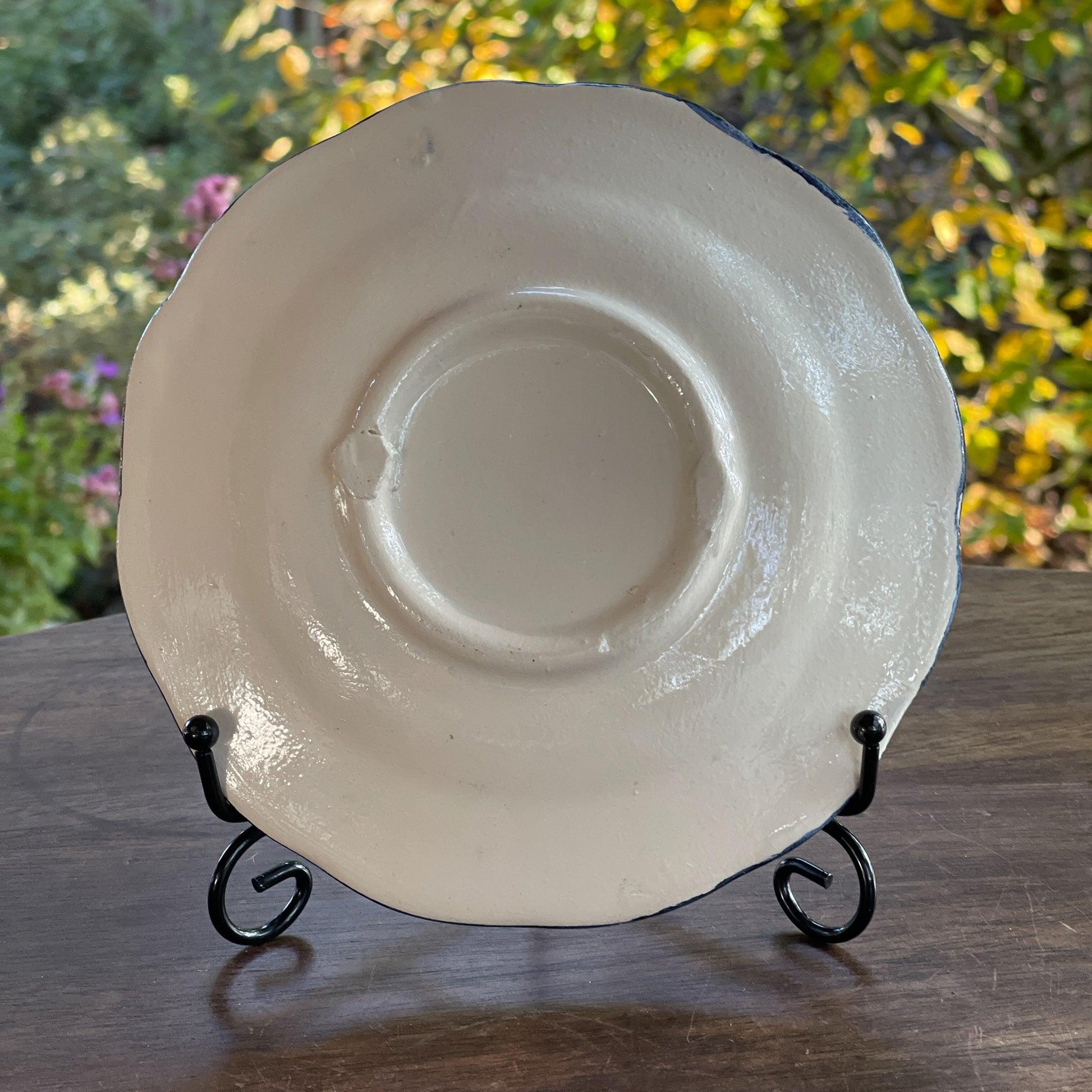 Vier antieke Oud Hollandse wandborden - Bamestra Curiosa