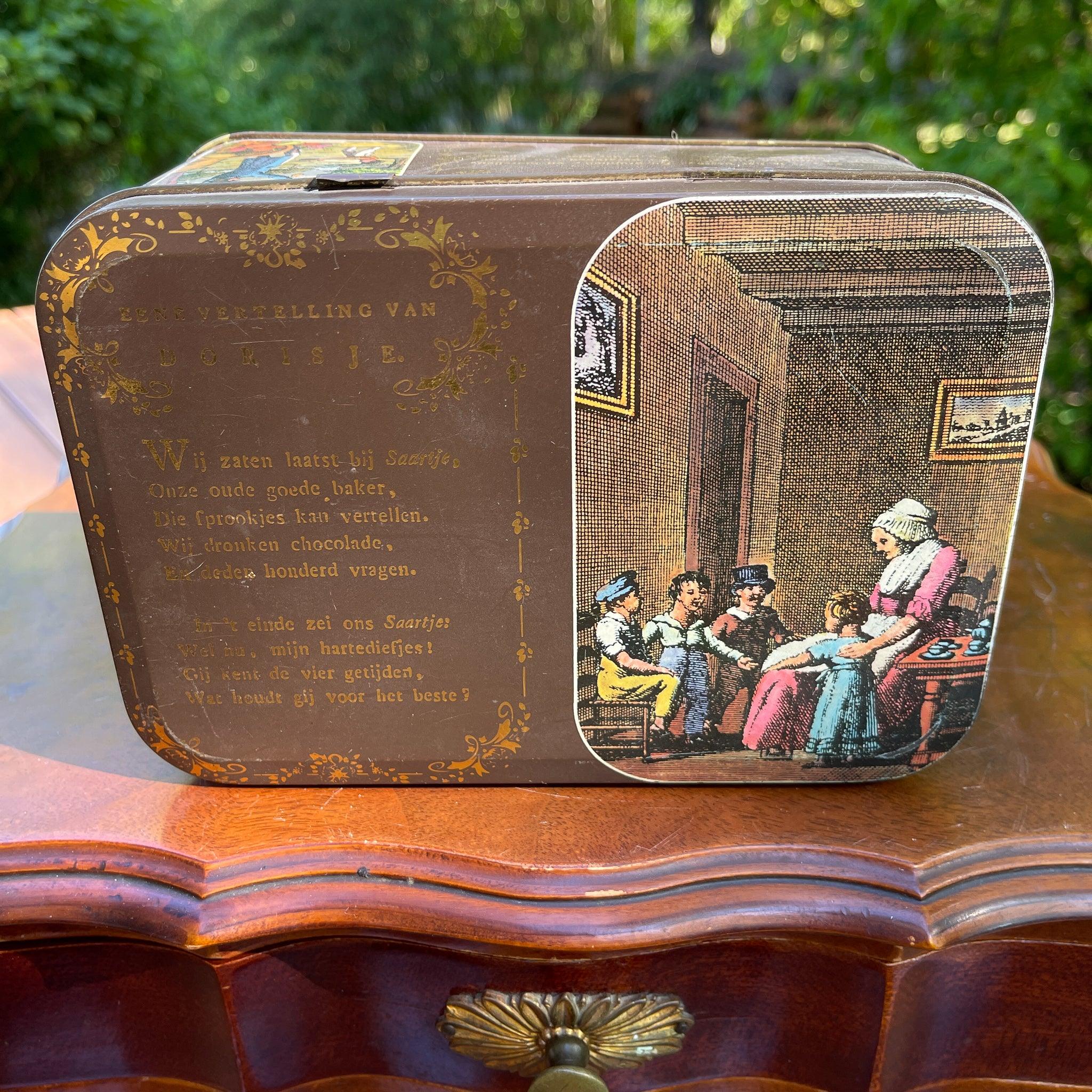 Vintage Albert Heijn blik Eene vertelling van Dorisje - The Collectionist