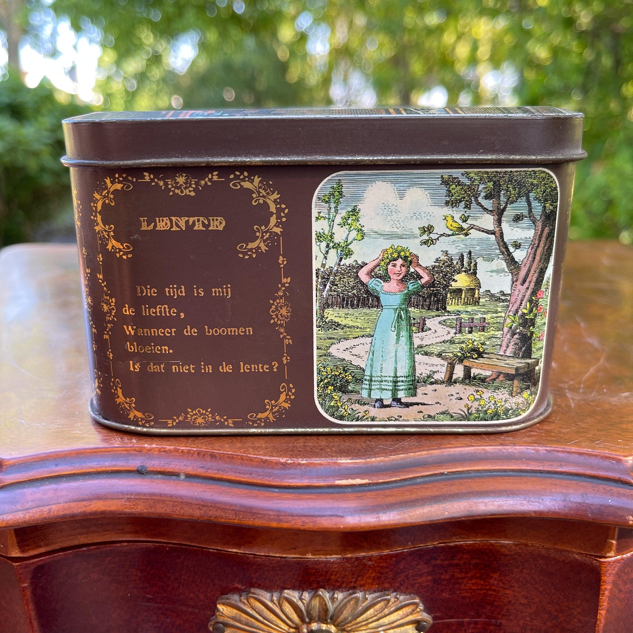 Vintage Albert Heijn blik Eene vertelling van Dorisje - The Collectionist