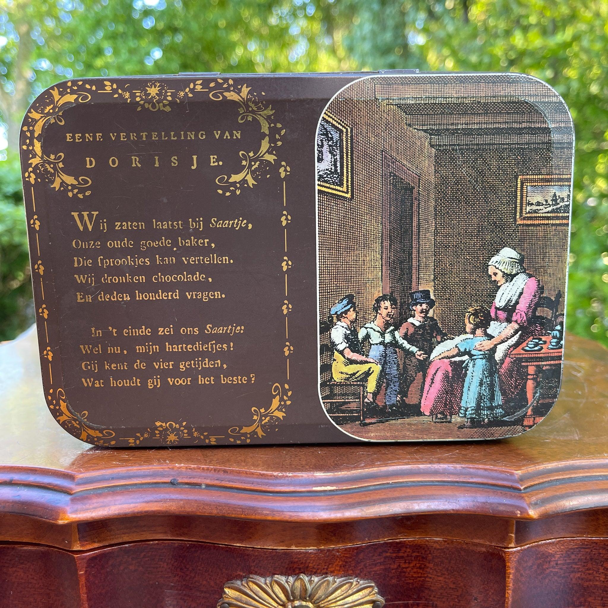 Vintage Albert Heijn blik Eene vertelling van Dorisje - The Collectionist