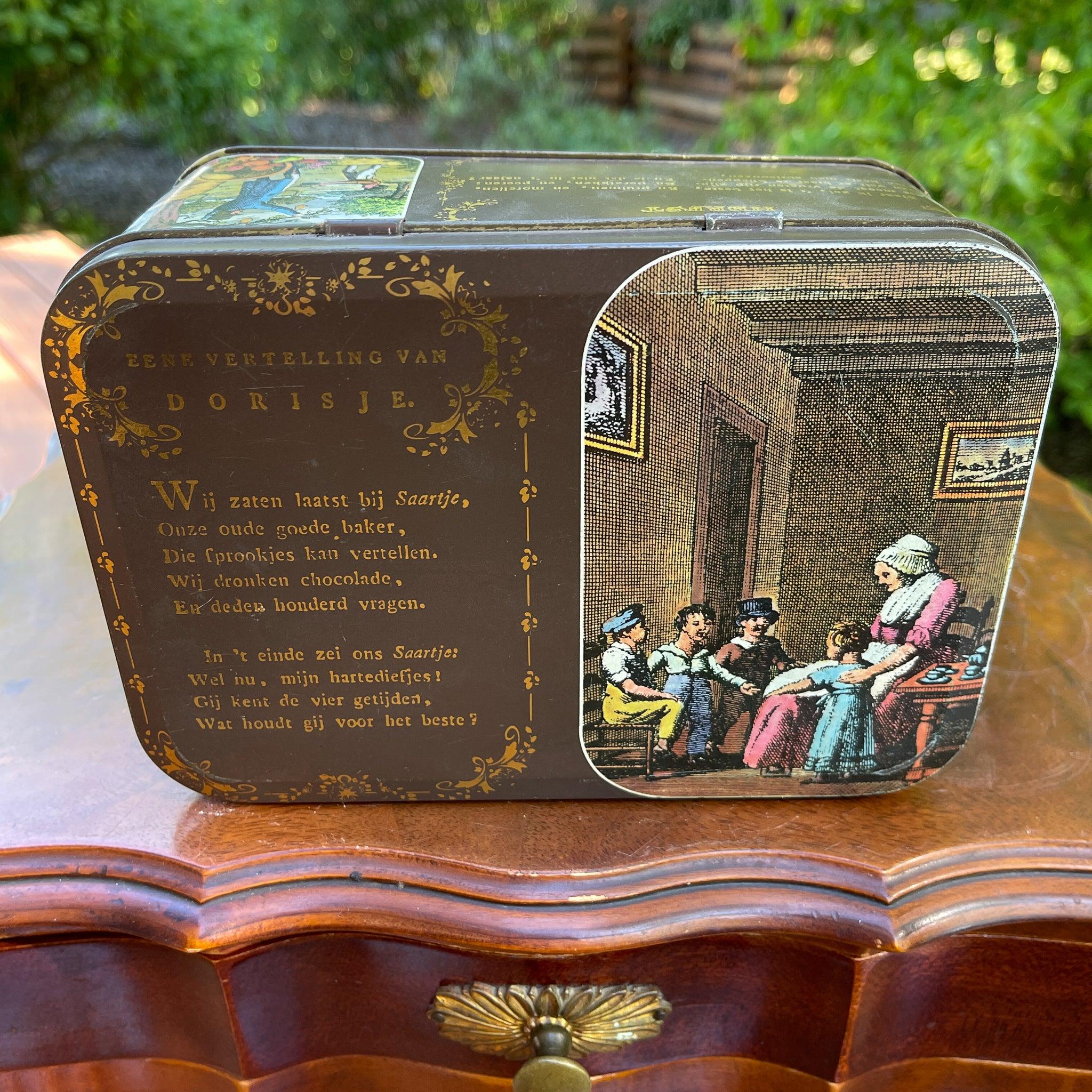 Vintage Albert Heijn blik Eene vertelling van Dorisje - The Collectionist