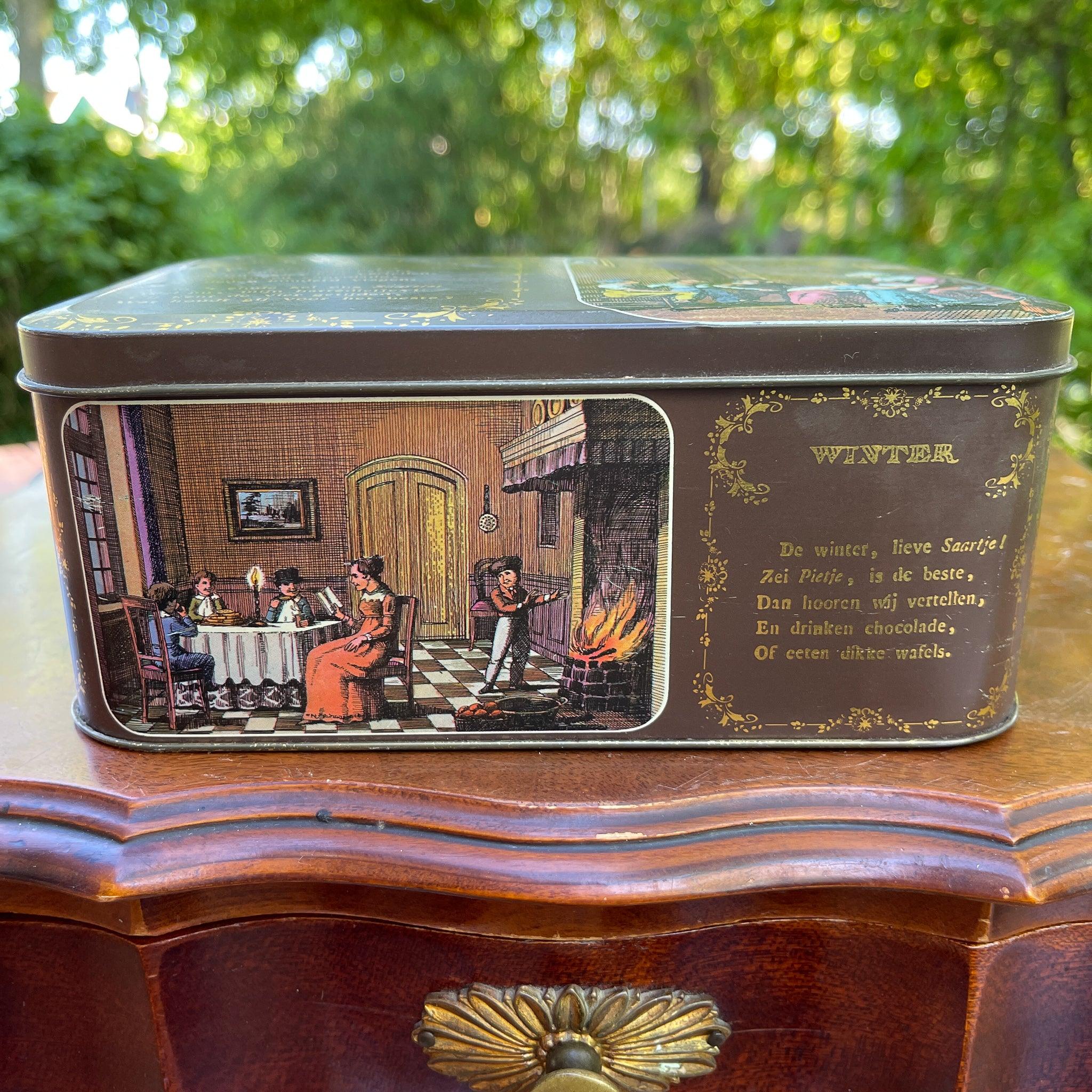 Vintage Albert Heijn blik Eene vertelling van Dorisje - The Collectionist