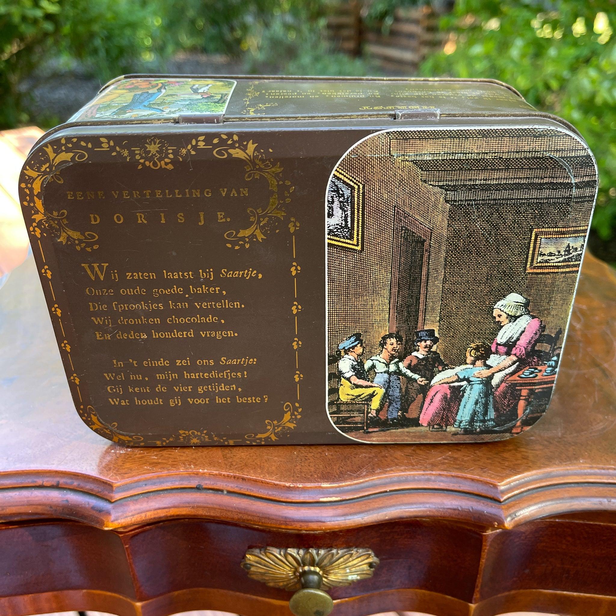 Vintage Albert Heijn blik Eene vertelling van Dorisje - The Collectionist