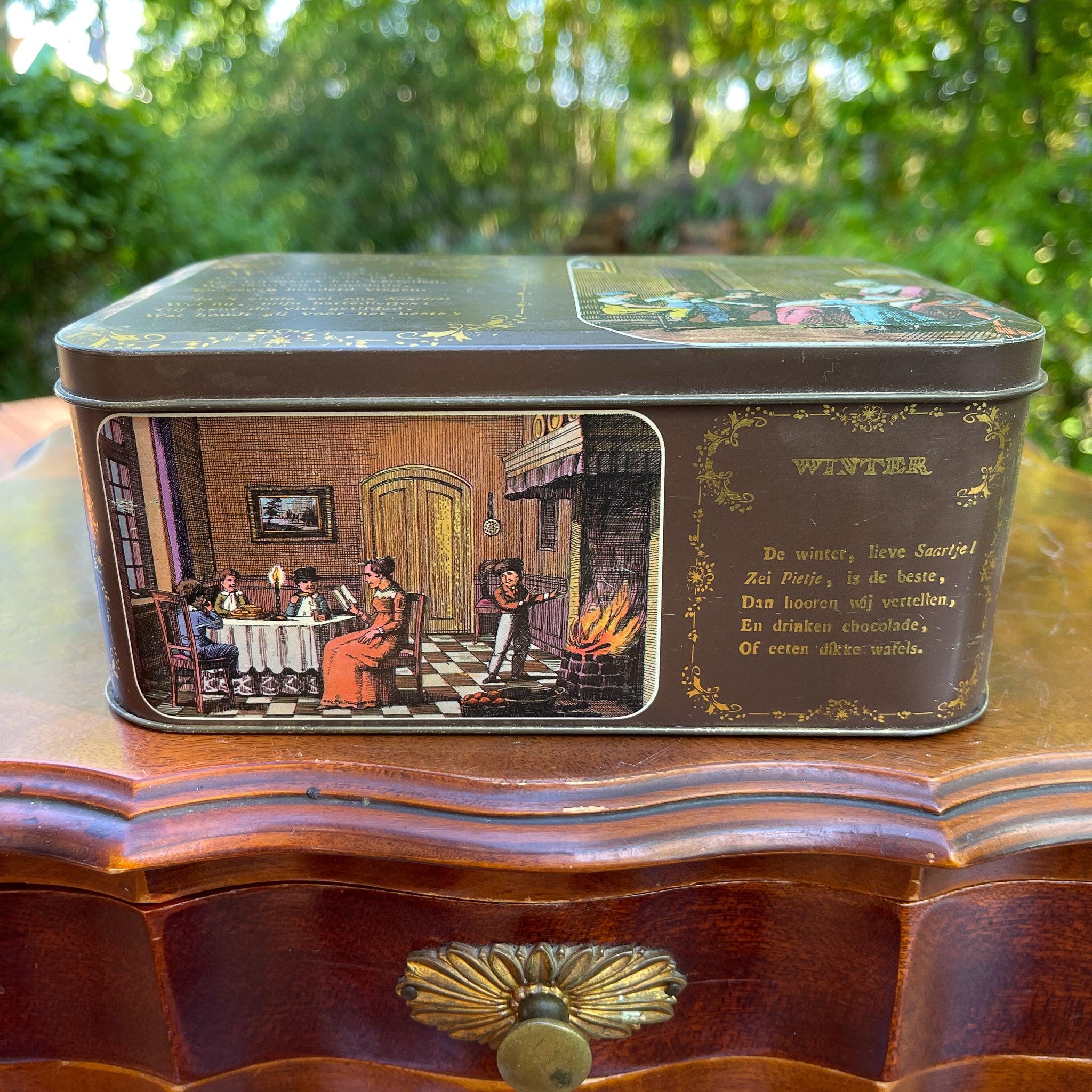 Vintage Albert Heijn blik Eene vertelling van Dorisje - The Collectionist