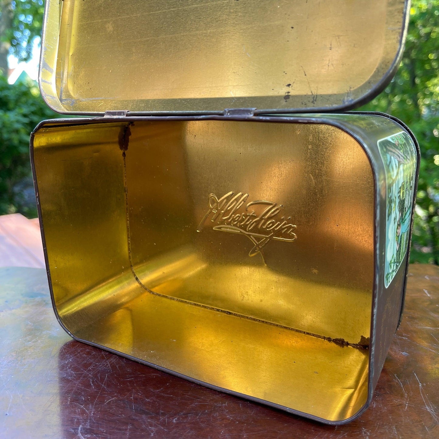 Vintage Albert Heijn blik Eene vertelling van Dorisje - Bamestra Curiosa