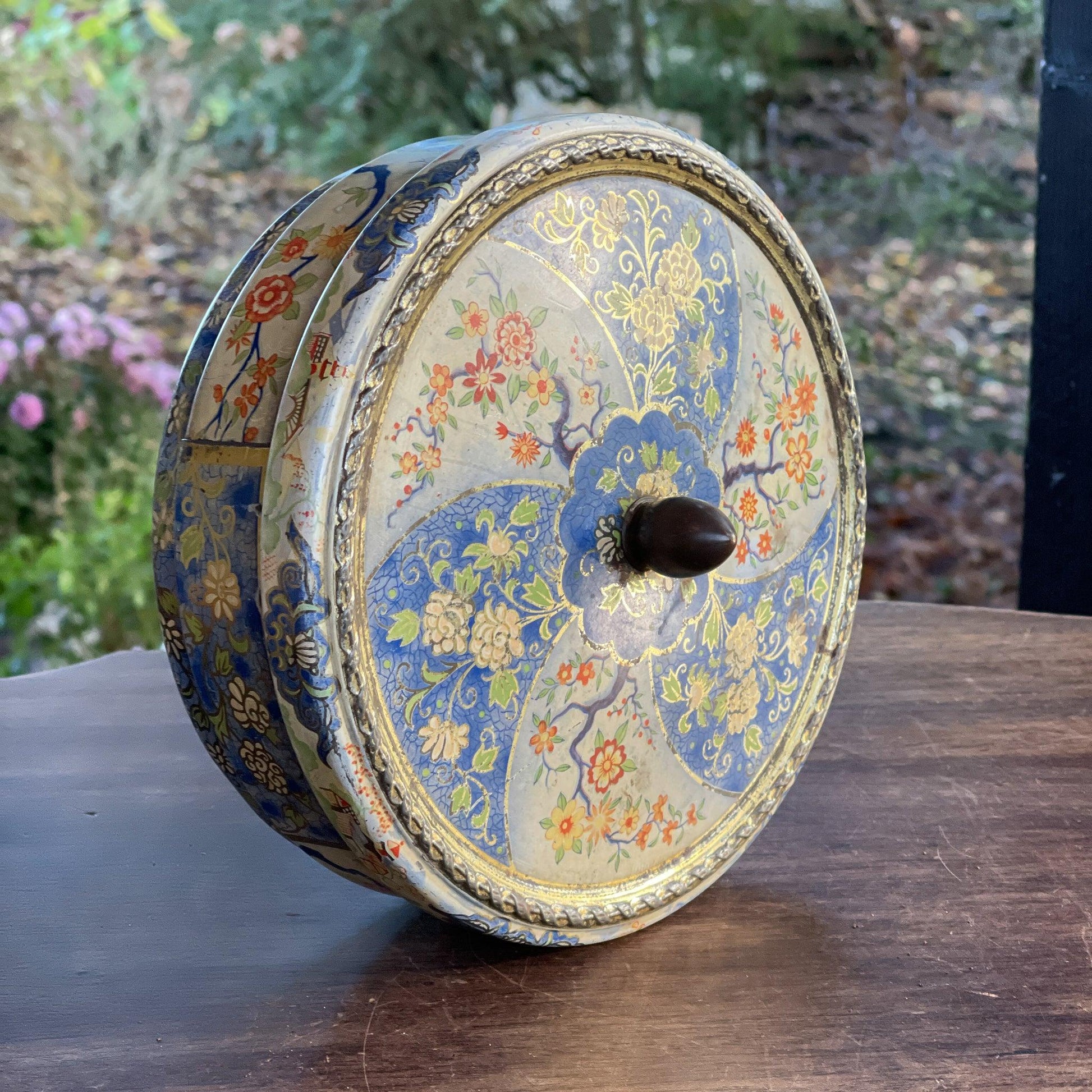 Vintage Albert Heijn koekblik - Bamestra Curiosa