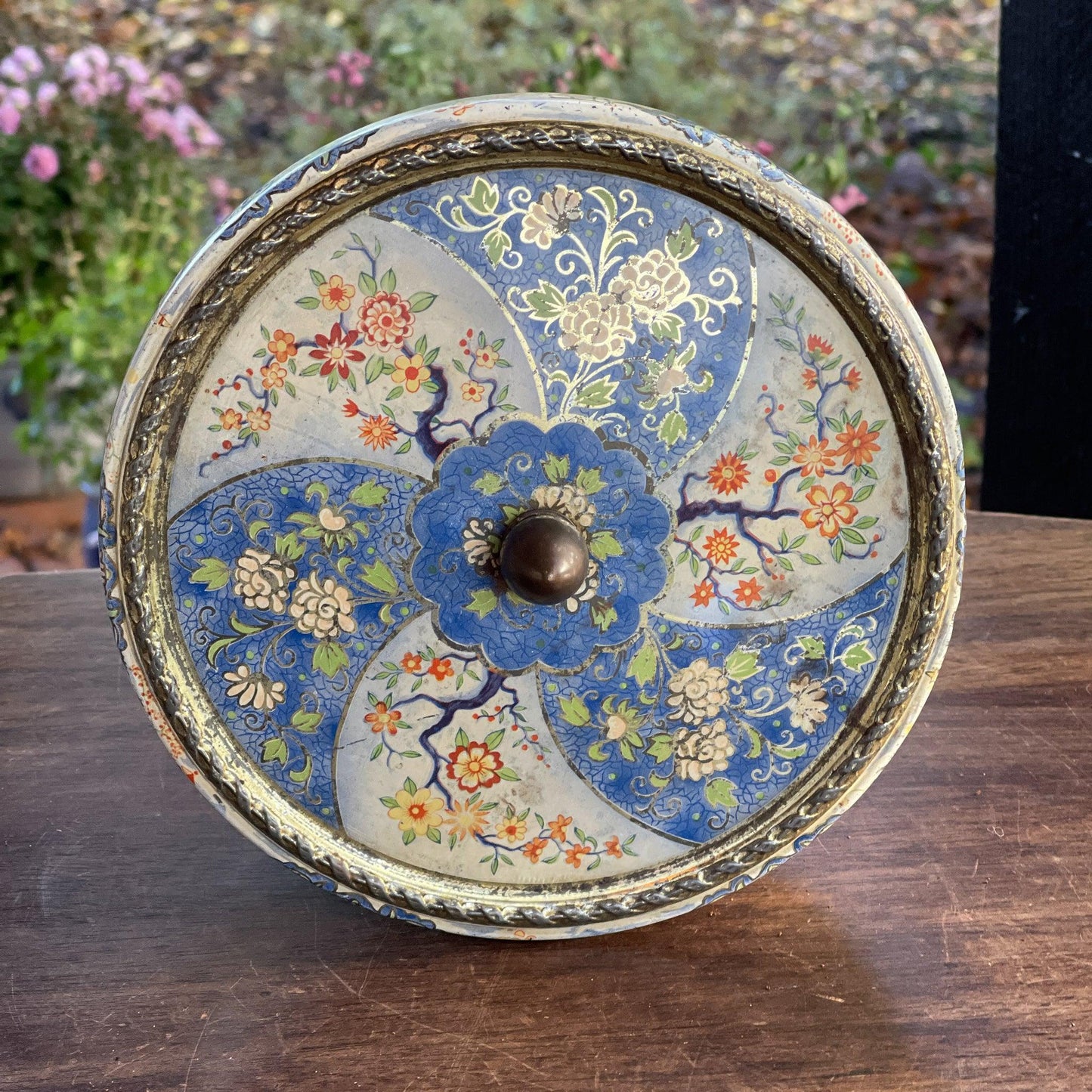 Vintage Albert Heijn koekblik - Bamestra Curiosa