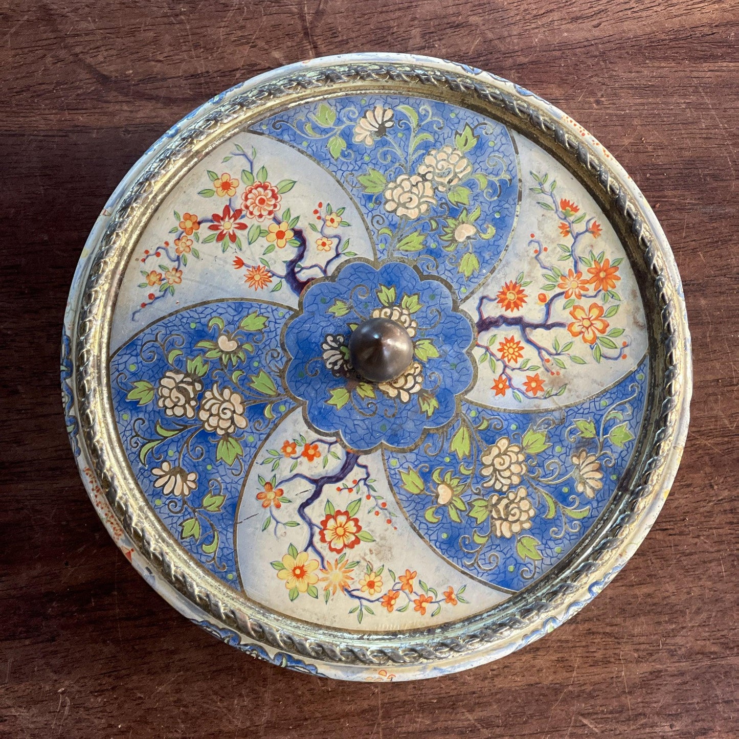 Vintage Albert Heijn koekblik - Bamestra Curiosa