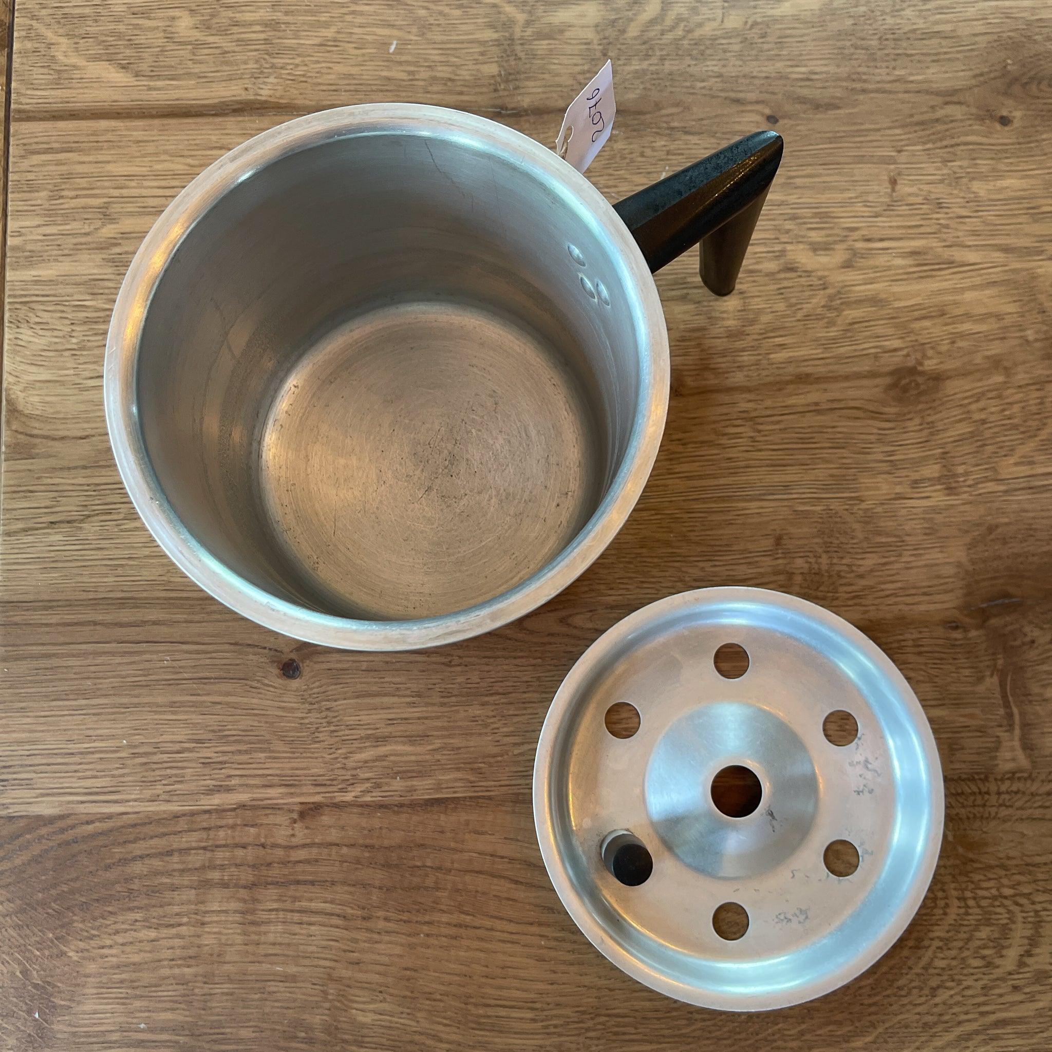 Vintage aluminium melkkoker - The Collectionist