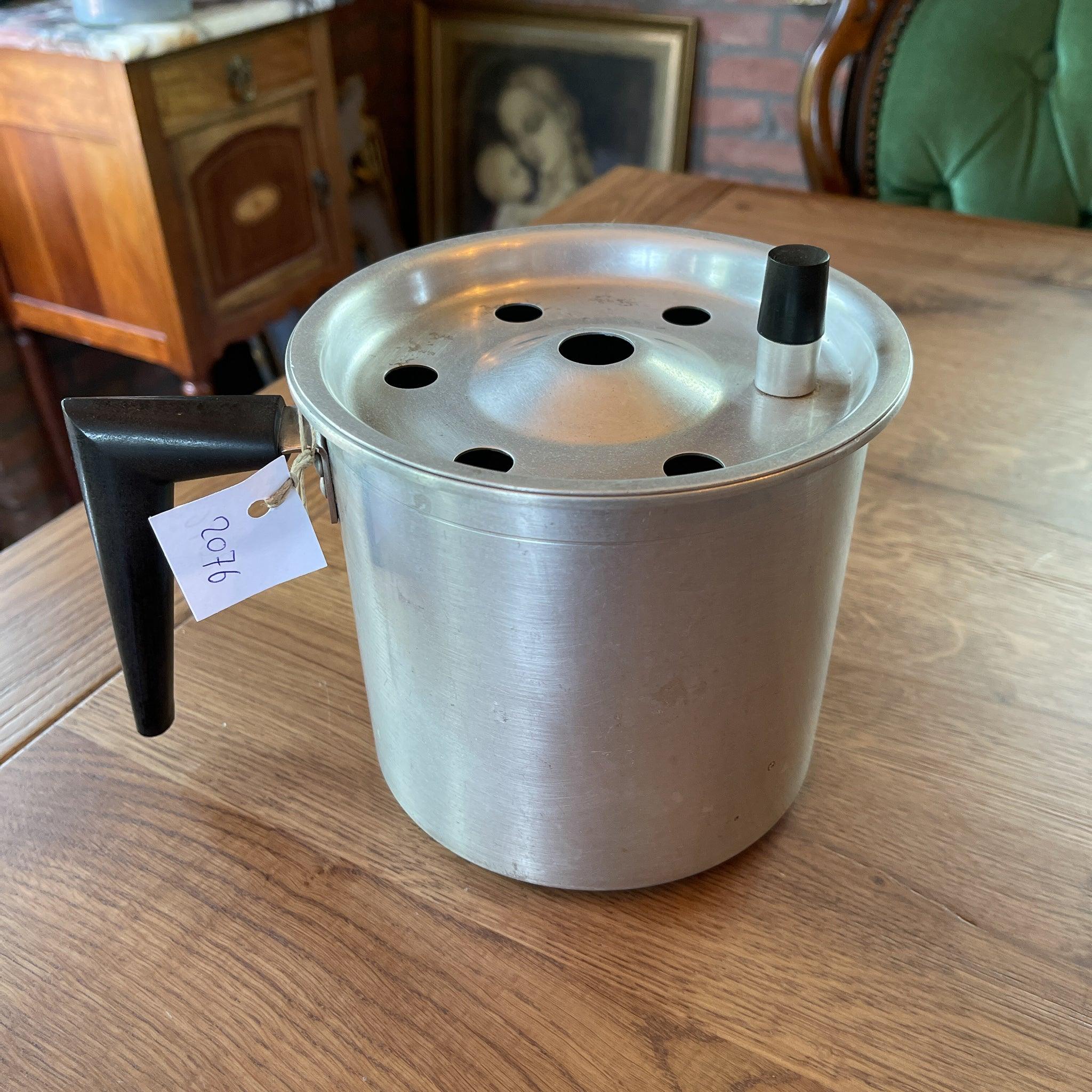 Vintage aluminium melkkoker - The Collectionist