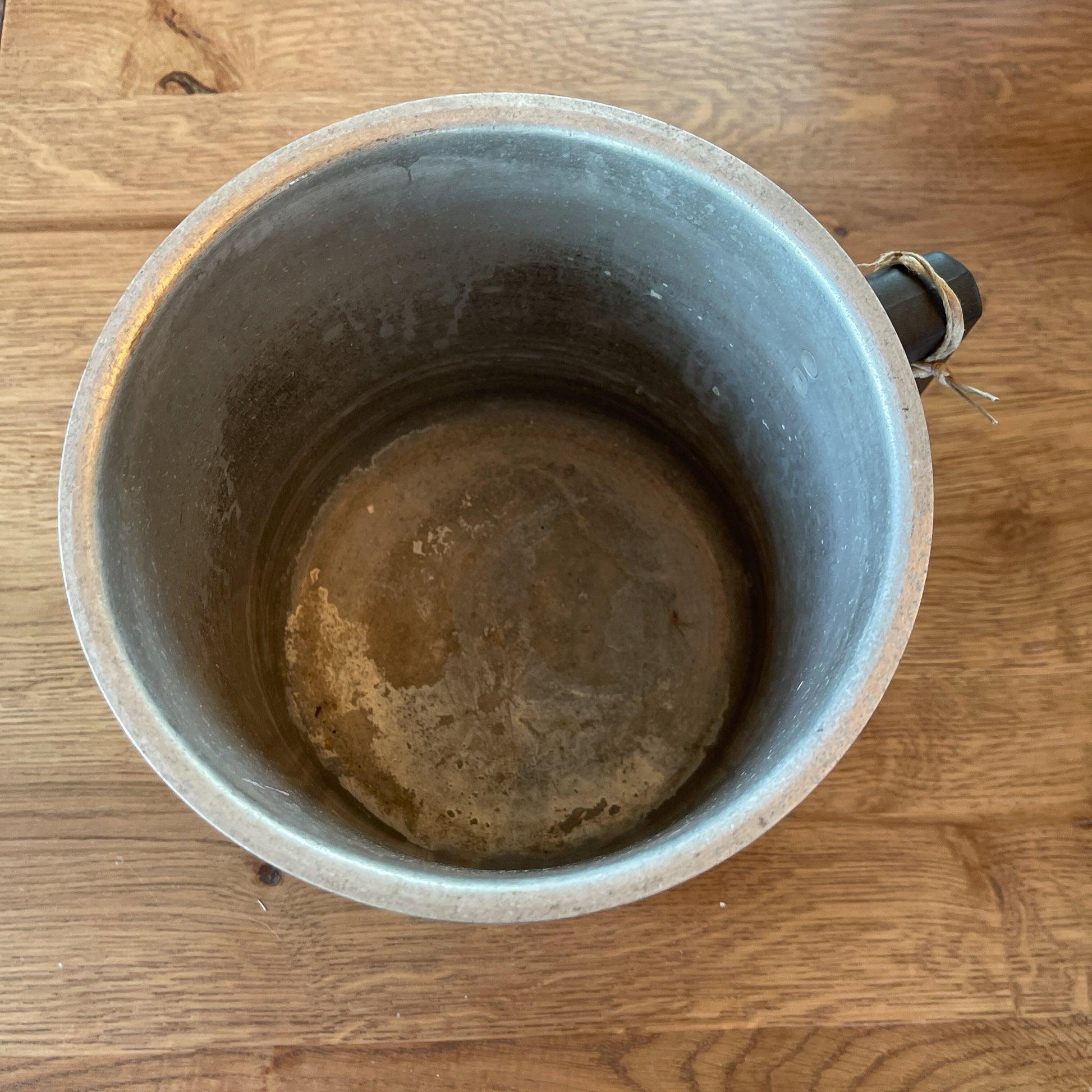 Vintage aluminium melkkoker - Bamestra Curiosa