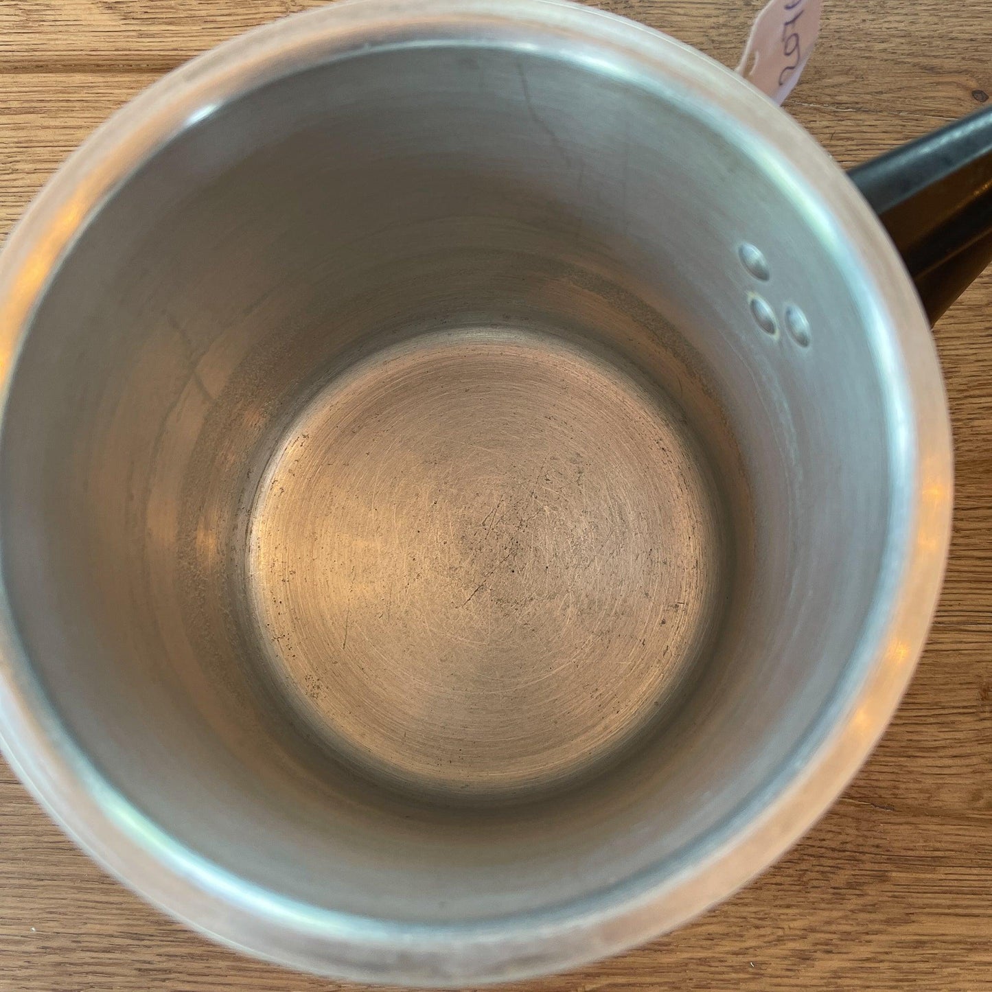 Vintage aluminium melkkoker - Bamestra Curiosa