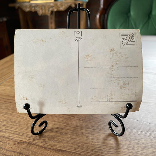 Vintage ansichtkaart kinderen in klederdracht - Bamestra Curiosa