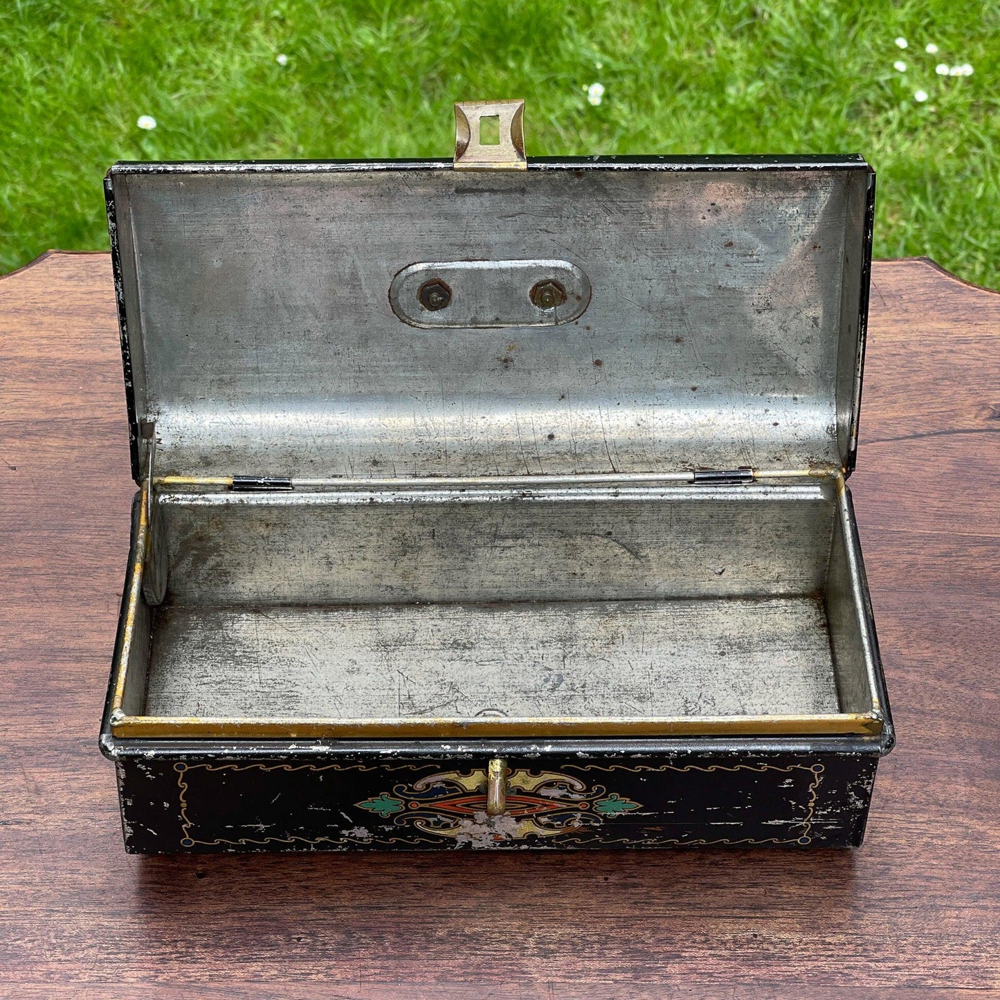 Vintage Art Deco blik - Bamestra Curiosa