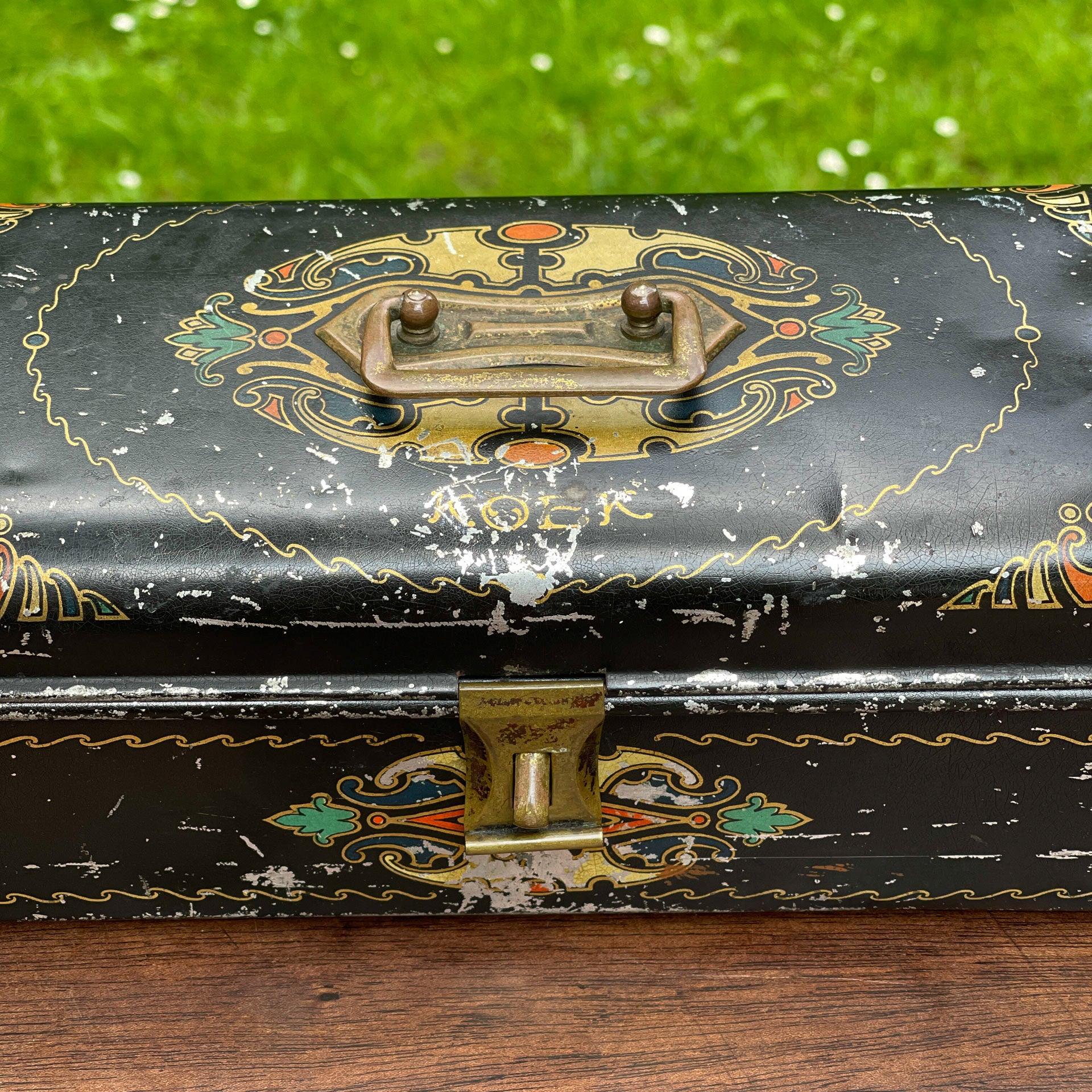 Vintage Art Deco blik - Bamestra Curiosa