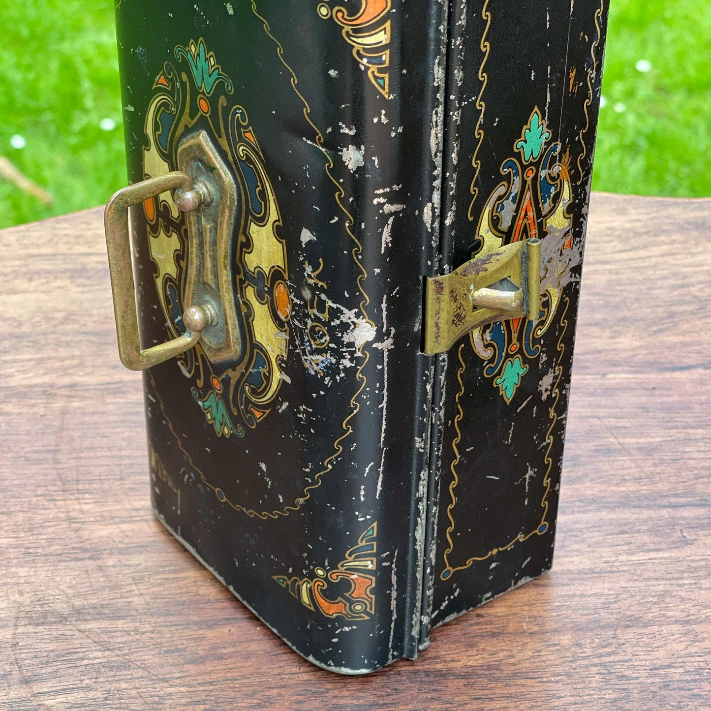 Vintage Art Deco blik - Bamestra Curiosa