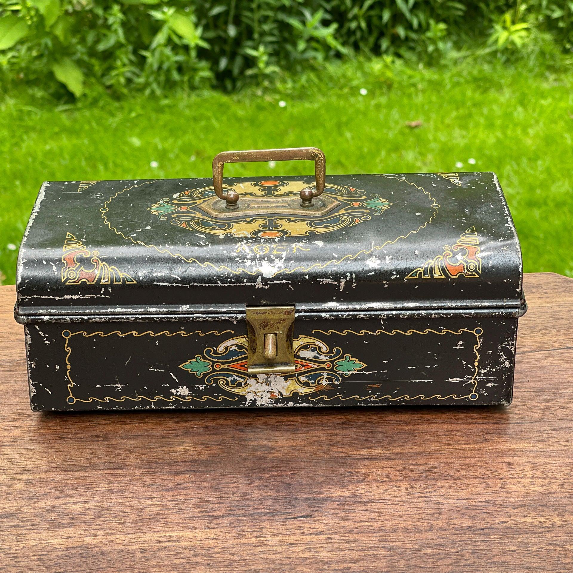 Vintage Art Deco blik - Bamestra Curiosa