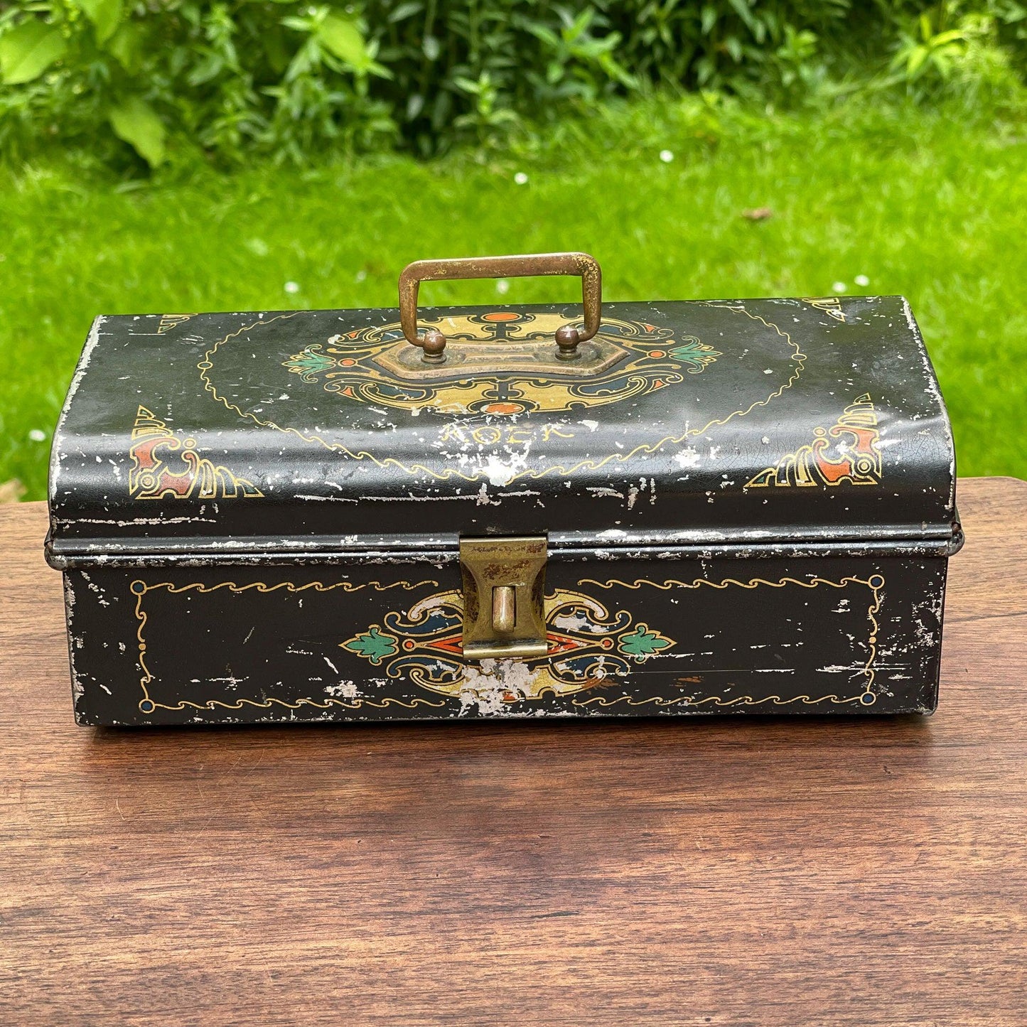 Vintage Art Deco blik - Bamestra Curiosa