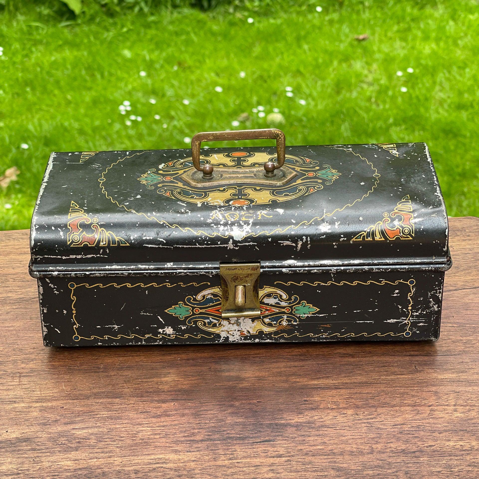 Vintage Art Deco blik - Bamestra Curiosa