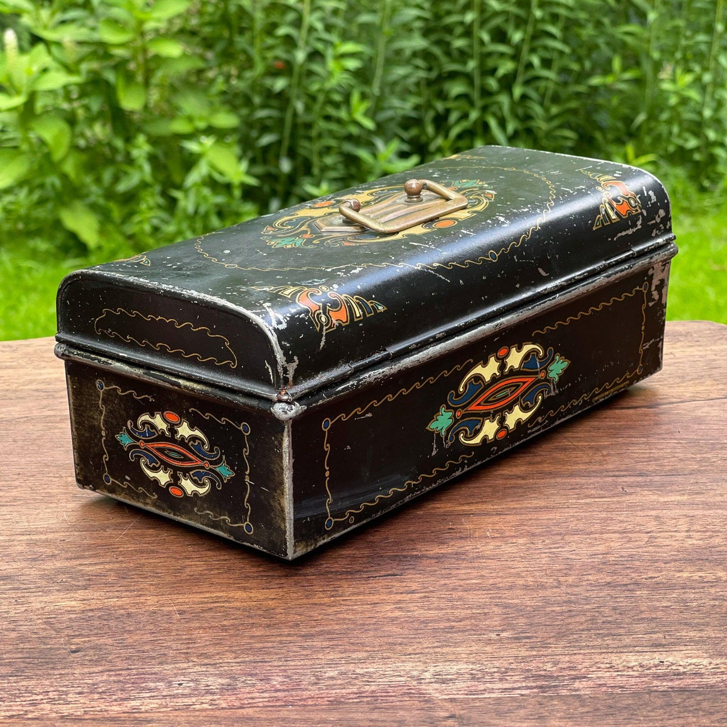 Vintage Art Deco blik - Bamestra Curiosa