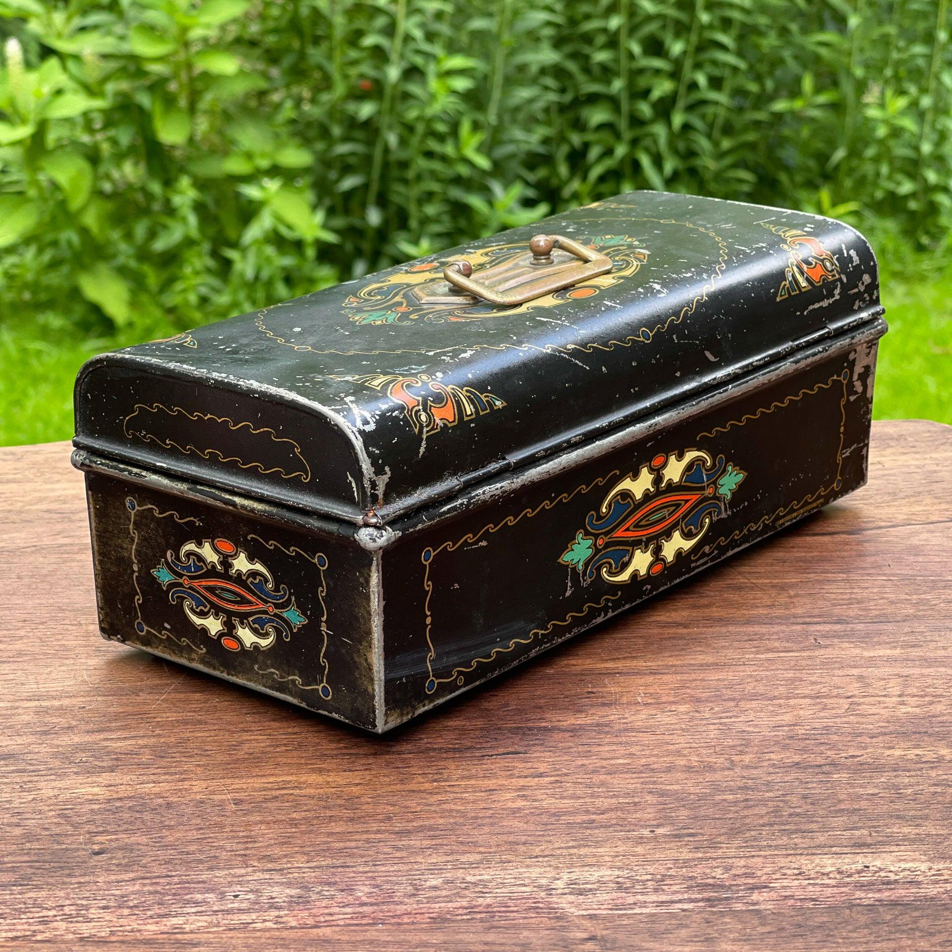 Vintage Art Deco blik - Bamestra Curiosa