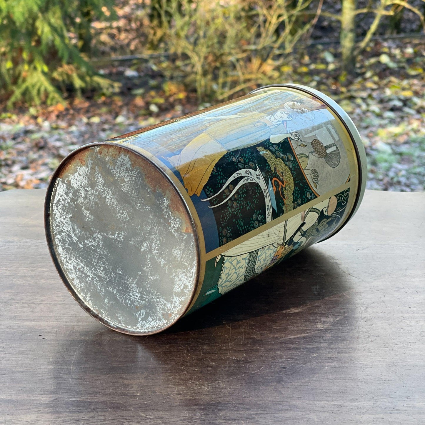 Vintage Art Deco blik - Bamestra Curiosa