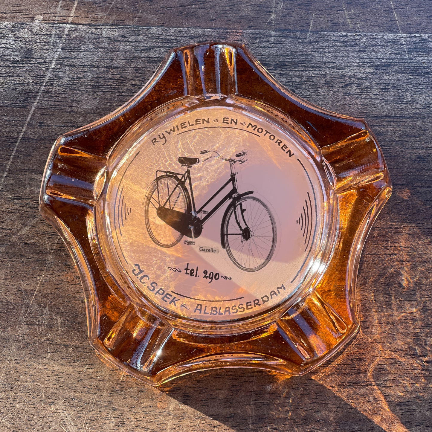 Asbak J.C. Spek Alblasserdam - Bamestra Curiosa