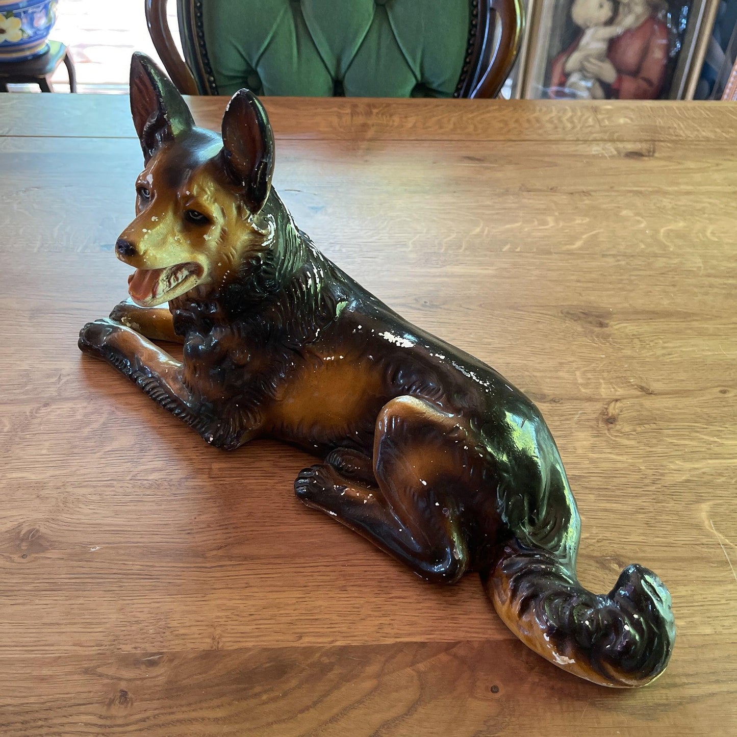 Vintage beeld Herdershond - Bamestra Curiosa