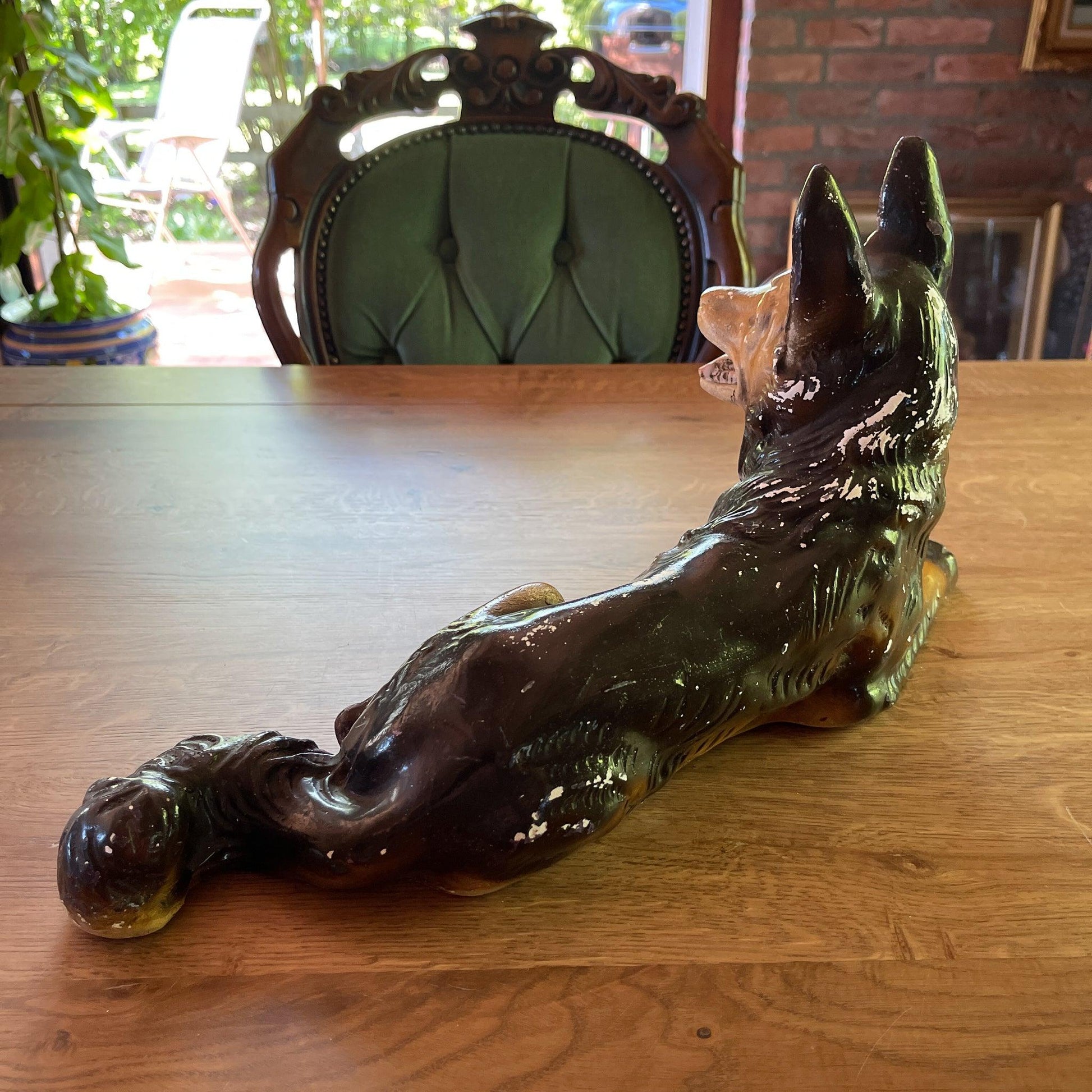 Vintage beeld Herdershond - Bamestra Curiosa