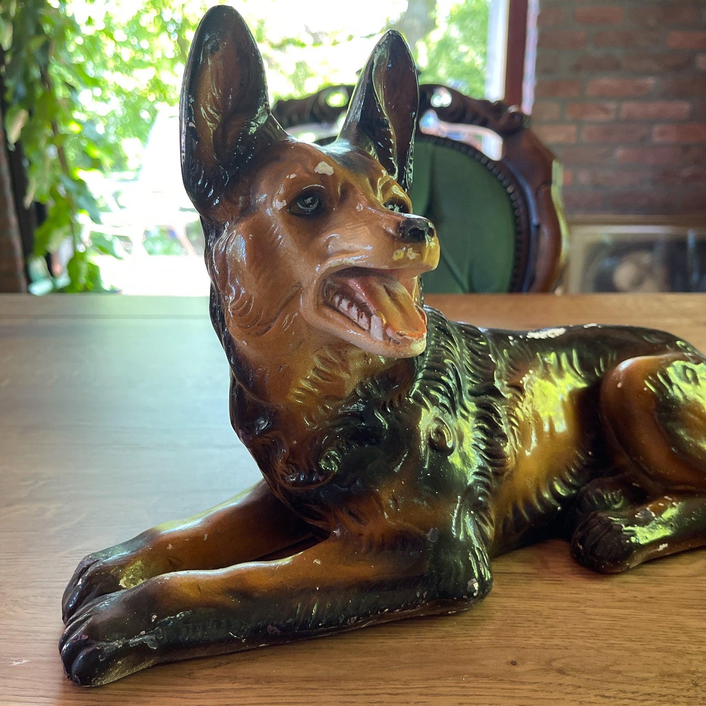 Vintage beeld Herdershond - Bamestra Curiosa