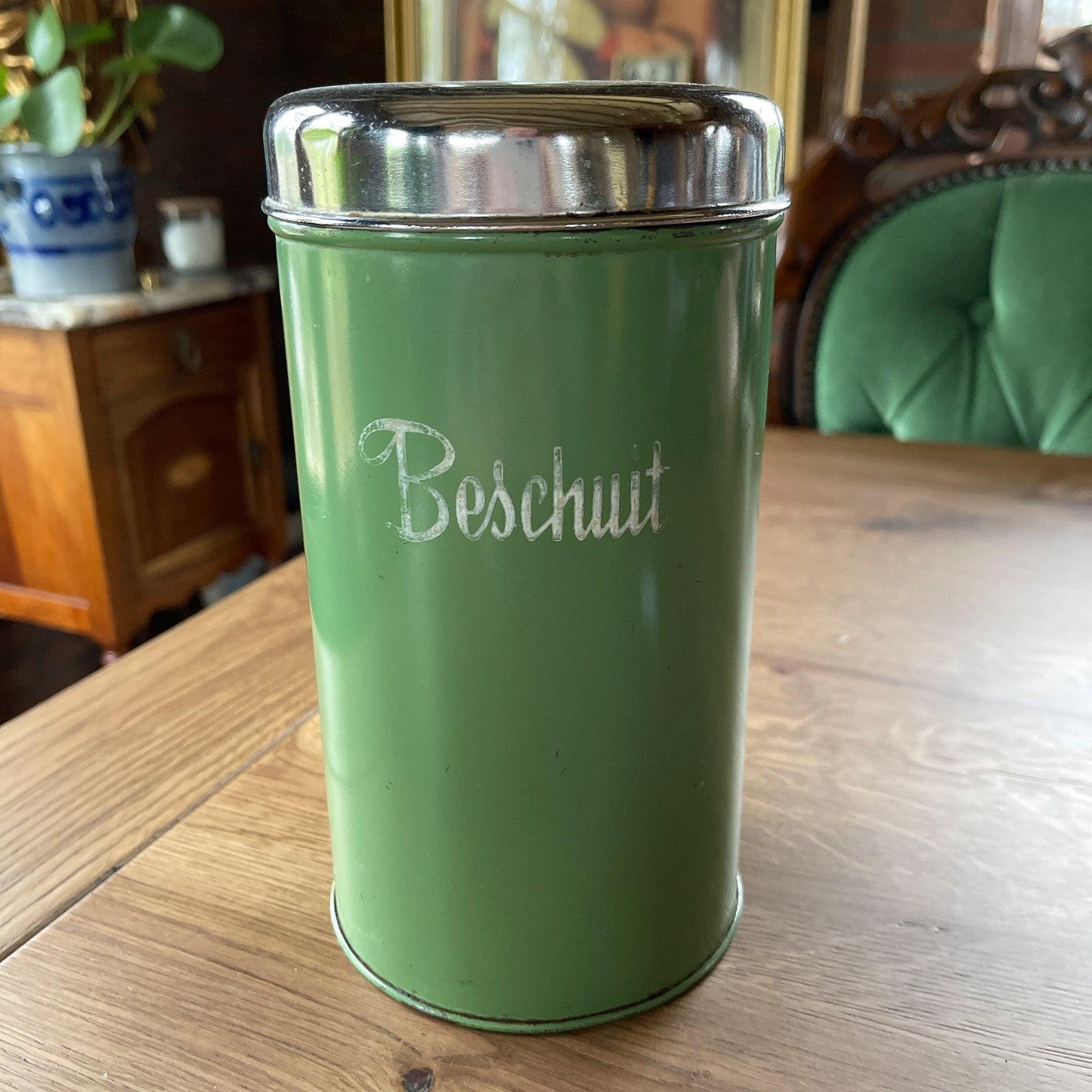 Vintage beschuitbus - Bamestra Curiosa