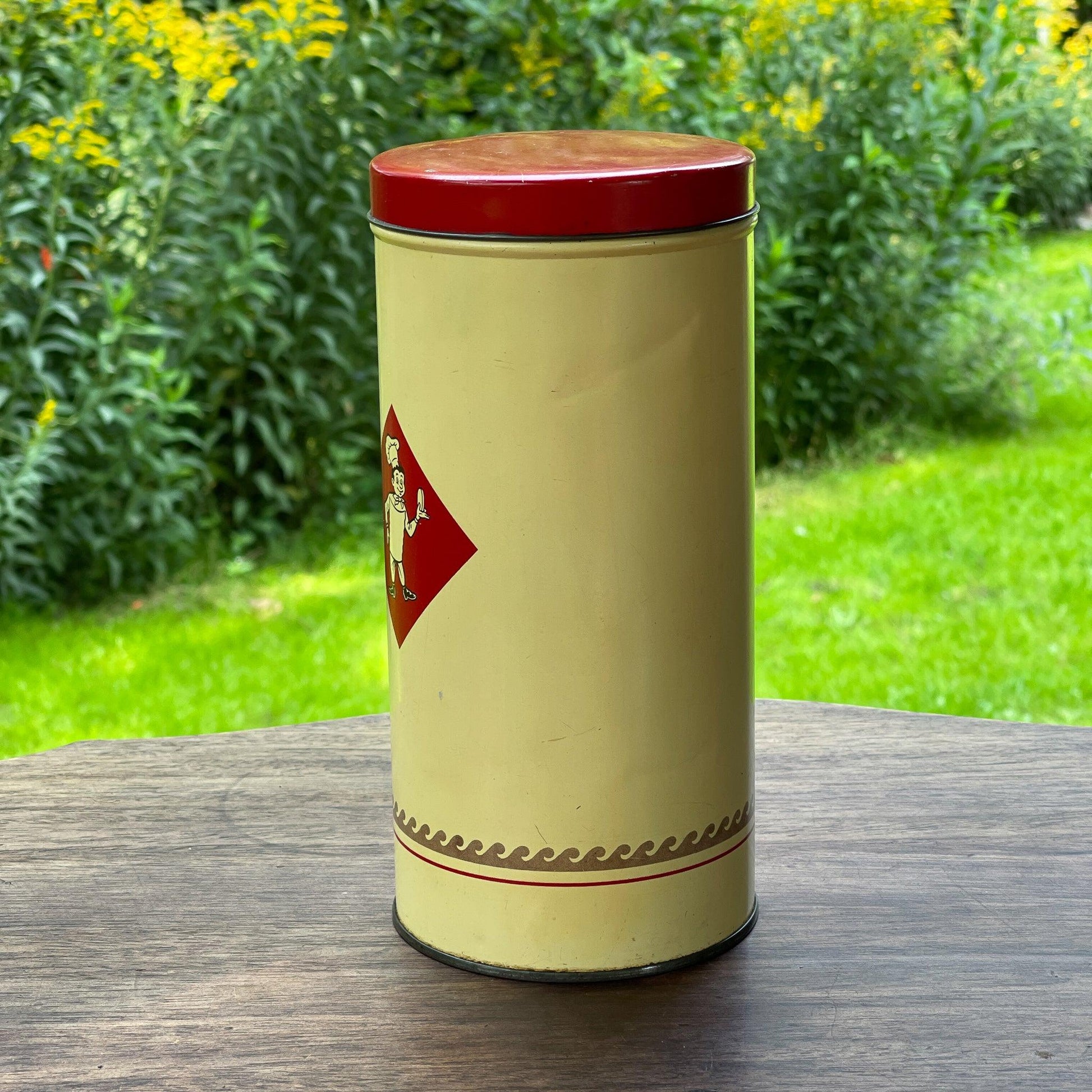 Vintage beschuitbus van Bolletje - Bamestra Curiosa