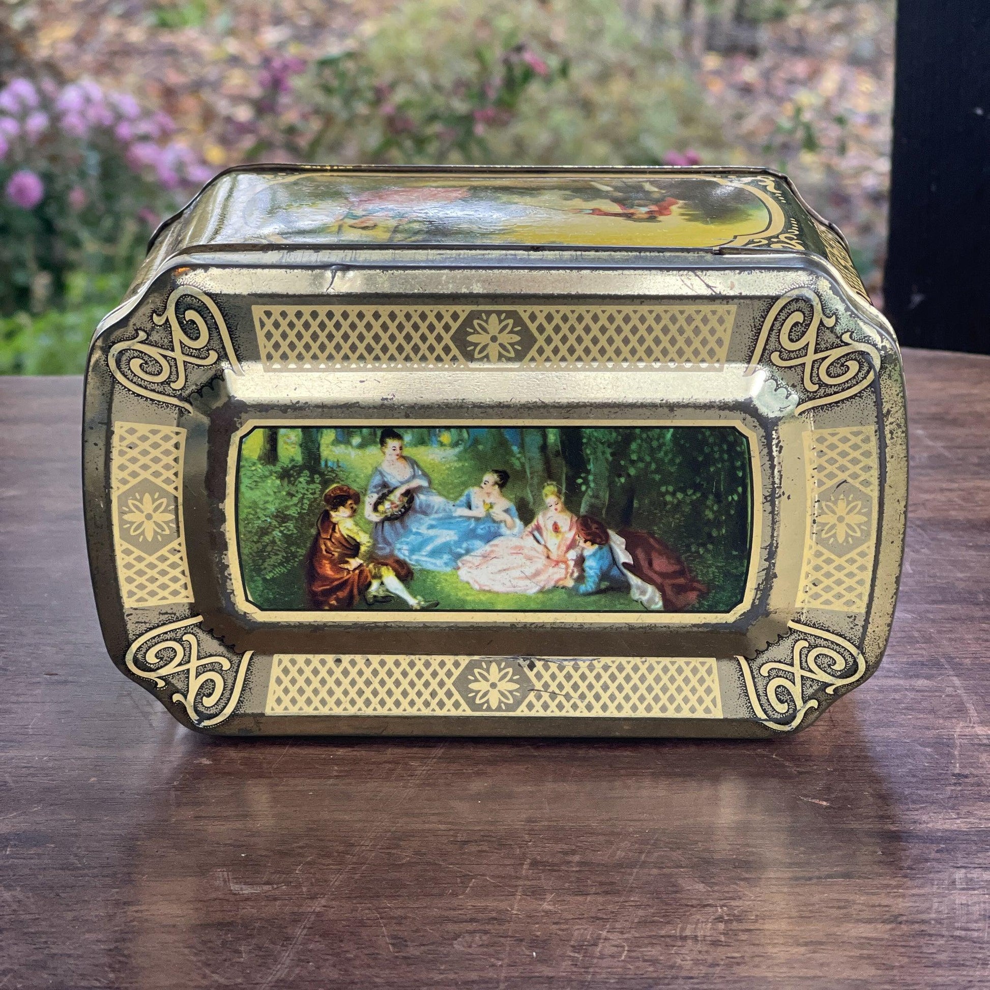 Vintage blik met romantische voorstellingen - Bamestra Curiosa